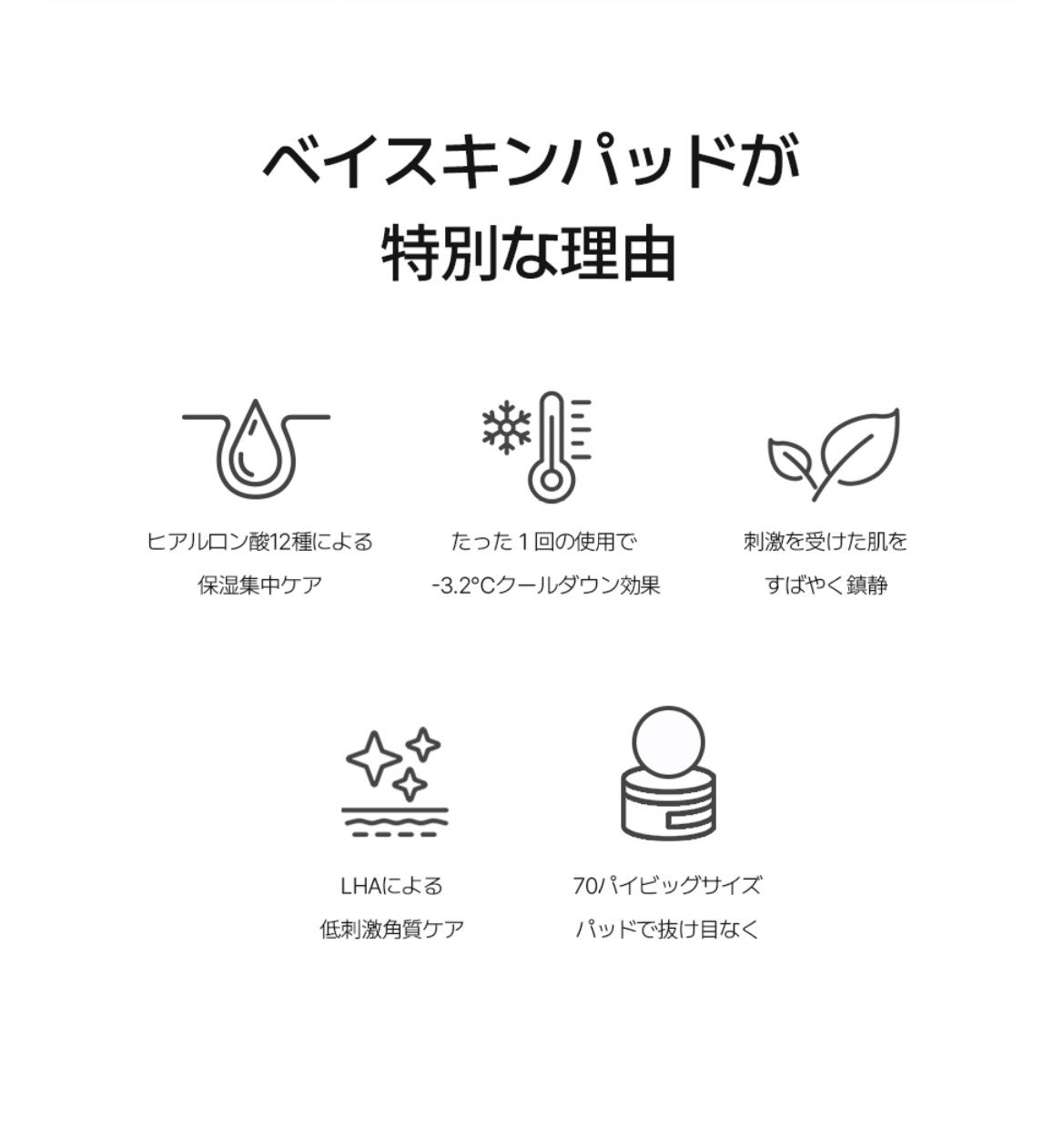 ヒアルロンクイックケアパッド/beiskin/その他スキンケアを使ったクチコミ(4枚目)