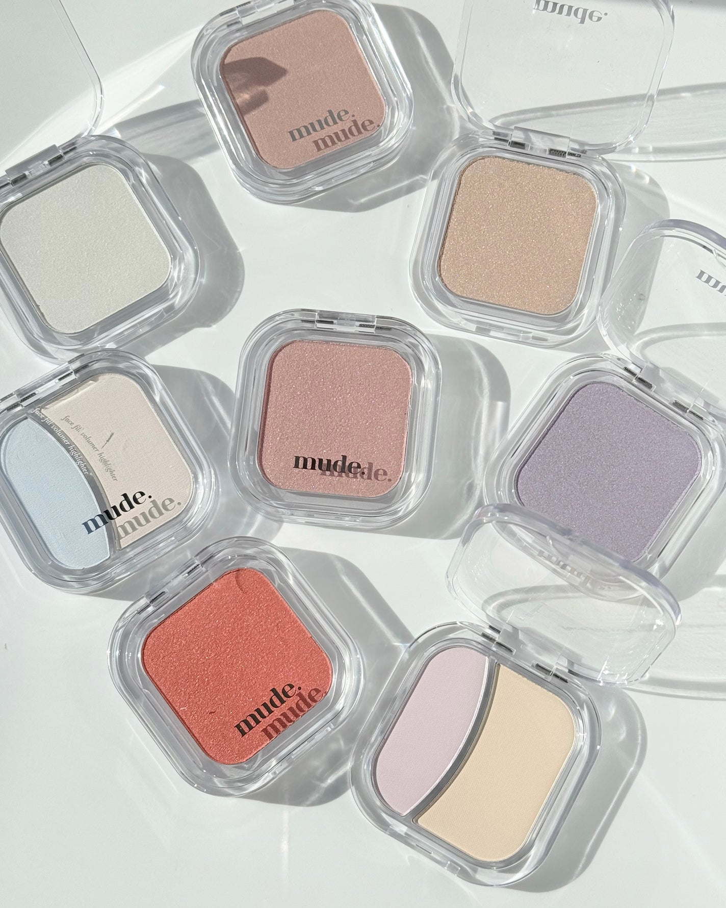 フェイスフィルボリューマーハイライター/mude/パウダーハイライトを使ったクチコミ(2枚目)