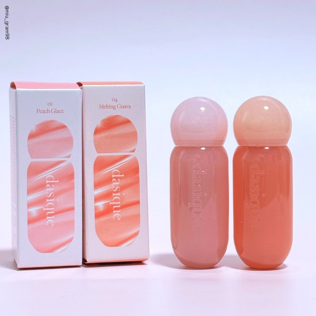 ジューシーデューイグロウティント/dasique/リップティントを使ったクチコミ(5枚目)