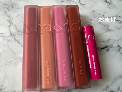 rom&nd ブラーファッジティント 16 バーントオレンジ(BURNT ORANGE)/rom&nd/リップティントの画像