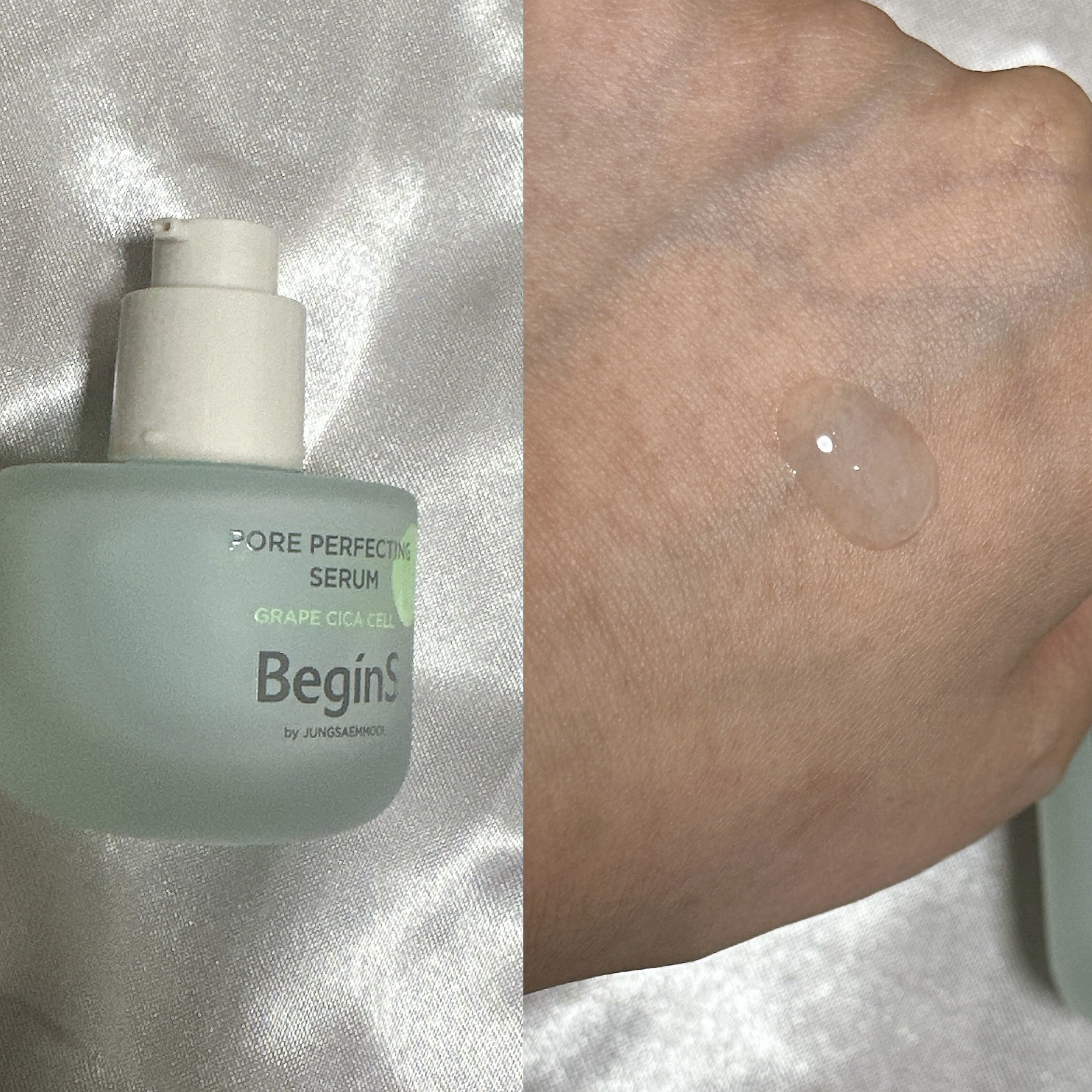 Pore Perfecting Serum/BeginS by JUNGSAEMMOOL/美容液を使ったクチコミ（2枚目）