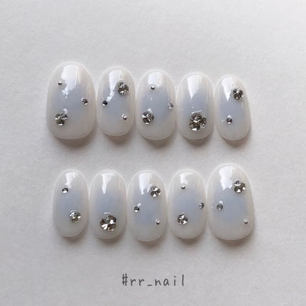 クリアジェル/Petit Price/ジェルネイルを使ったクチコミ(8枚目)