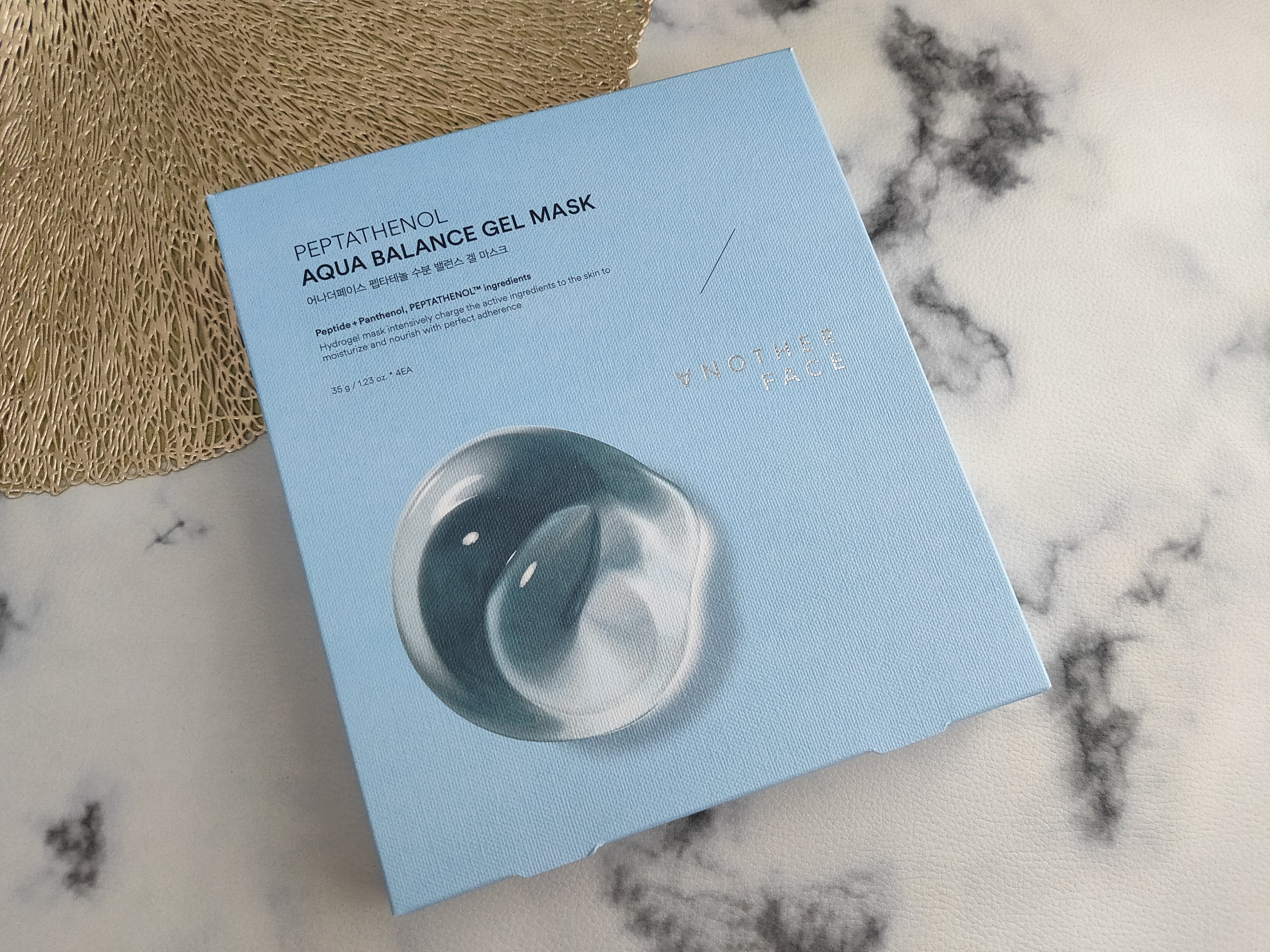 ペプチタテノール アクアバランス ゲル マスク/ANOTHER FACE/シートマスク・パックを使ったクチコミ（1枚目）