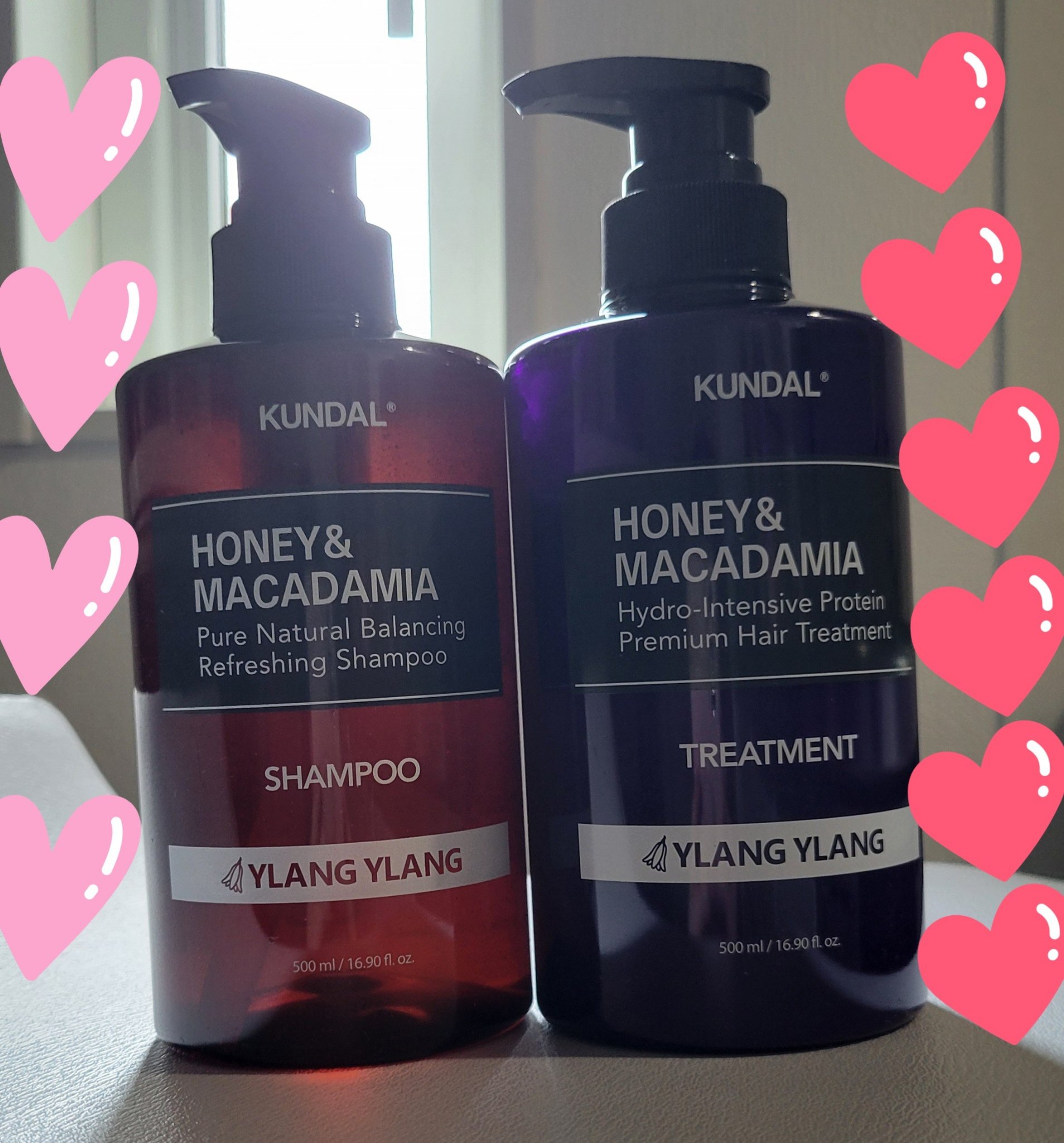 ハニー&マカデミアシャンプー／トリートメント  LA VIE EN RORE  /KUNDAL/市販シャンプーを使ったクチコミ（1枚目）