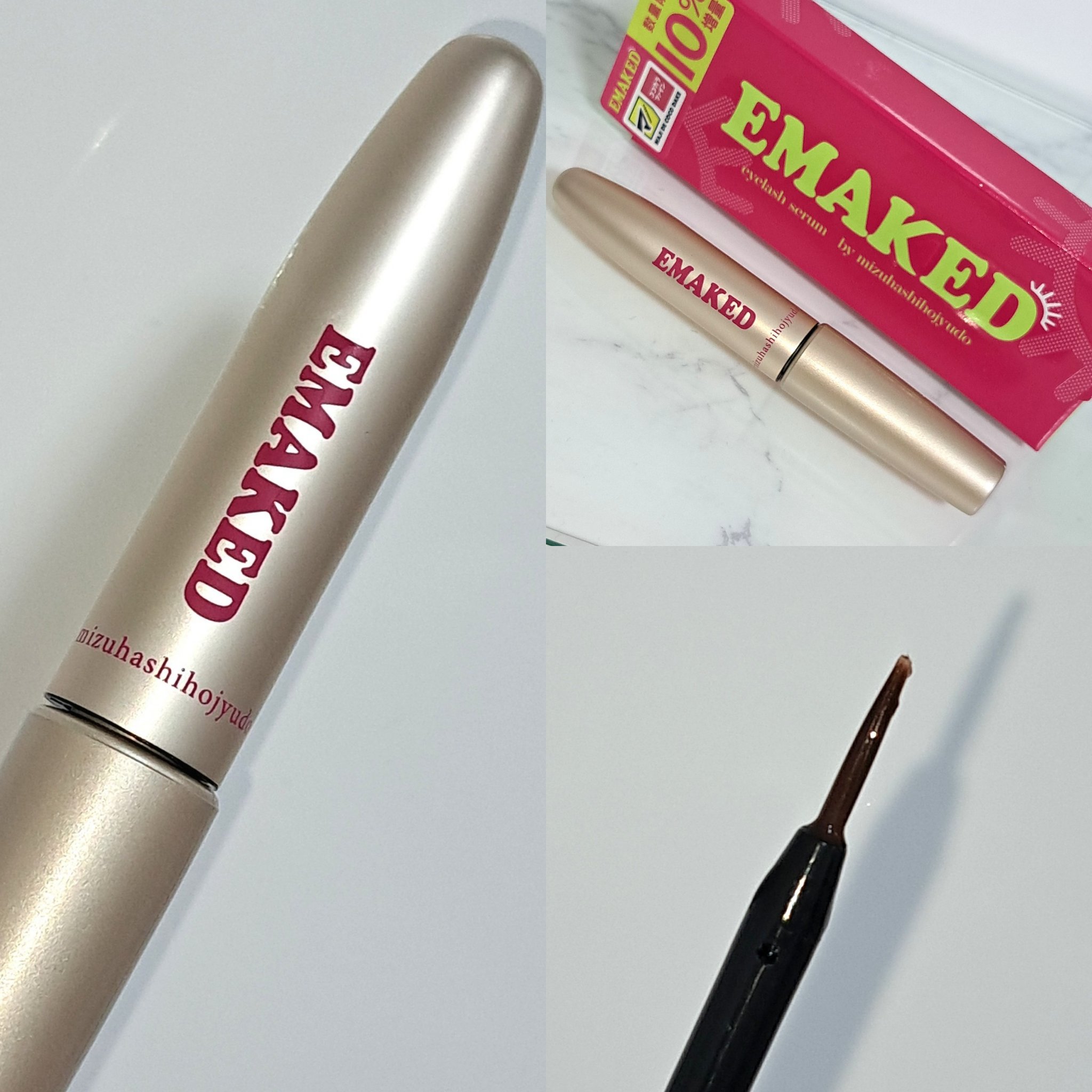 EMAKED（エマーキット）/水橋保寿堂製薬/まつげ美容液を使ったクチコミ（2枚目）