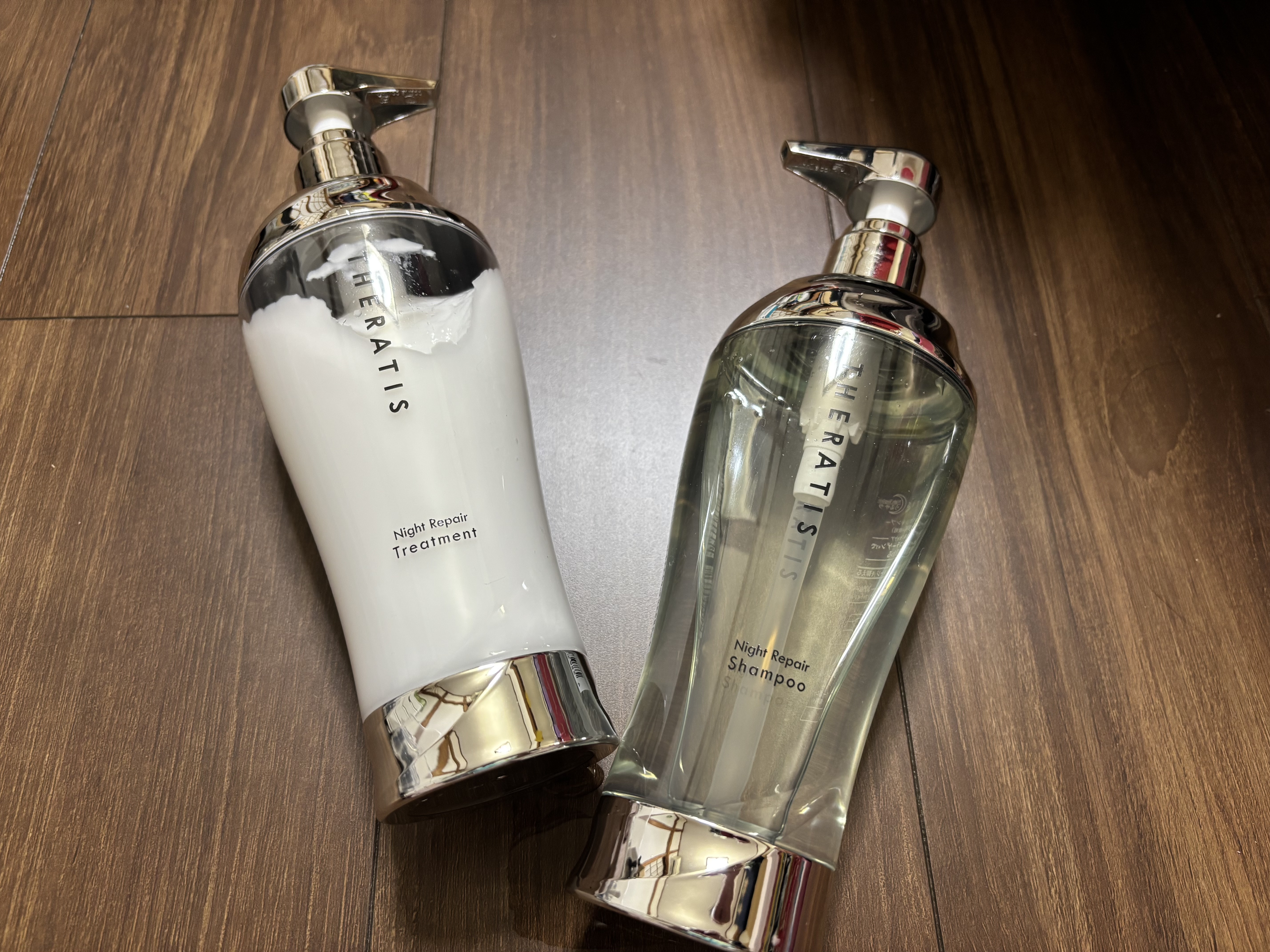 ナイトリペア シャンプー/ヘアトリートメント/THERATIS/シャンプー・コンディショナーを使ったクチコミ（1枚目）