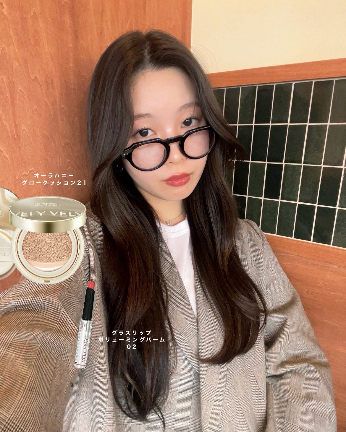 はちみつツヤ肌クッションファンデ/VELY VELY/クッションファンデーションを使ったクチコミ(2枚目)