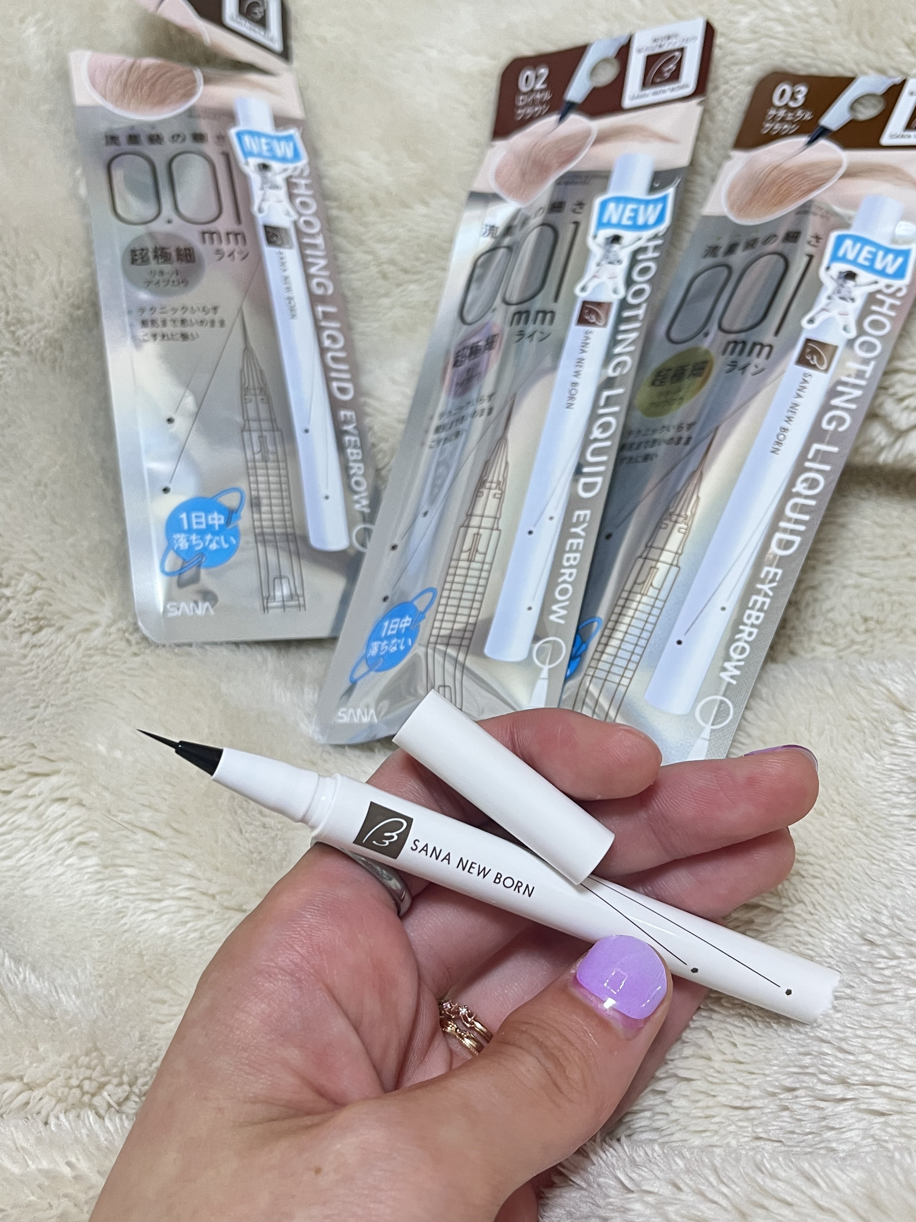 シューティングリキッドアイブロウ/サナ ニューボーン/リキッドアイブロウを使ったクチコミ（1枚目）