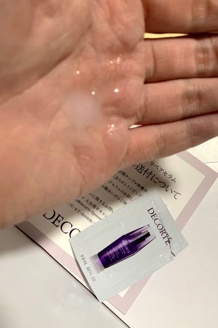 リポソーム アドバンスト リペアセラム/DECORTÉ/美容液を使ったクチコミ(4枚目)