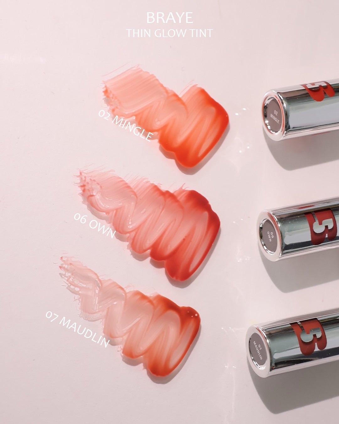 THIN GLOW TINT/BRAYE/口紅を使ったクチコミ(3枚目)
