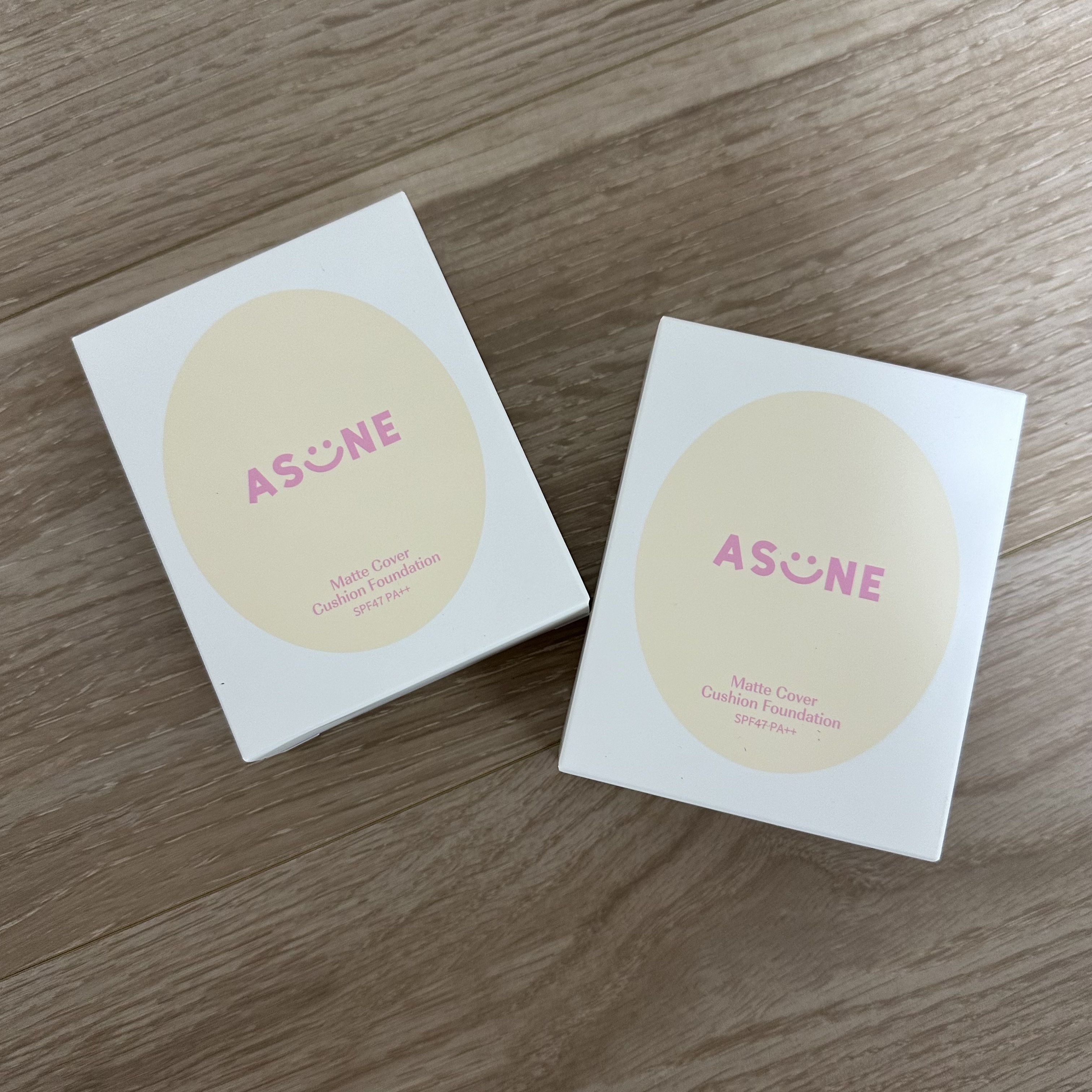 マットカバークッションファンデーション/ASUNE /クッションファンデーションを使ったクチコミ（1枚目）