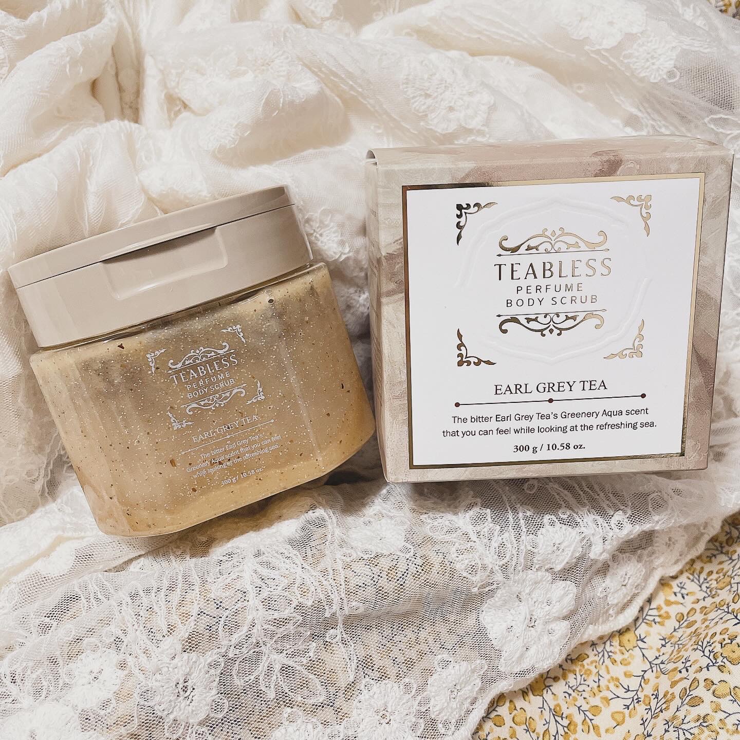 アールグレイティージャム ボディスクラブ/TEABLESS/ボディスクラブを使ったクチコミ（1枚目）