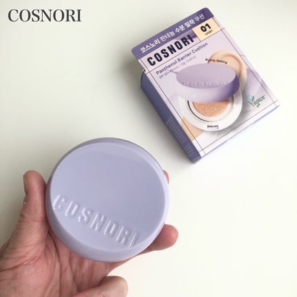 パンテノールバリアクッション/COSNORI/クッションファンデーションを使ったクチコミ(1枚目)