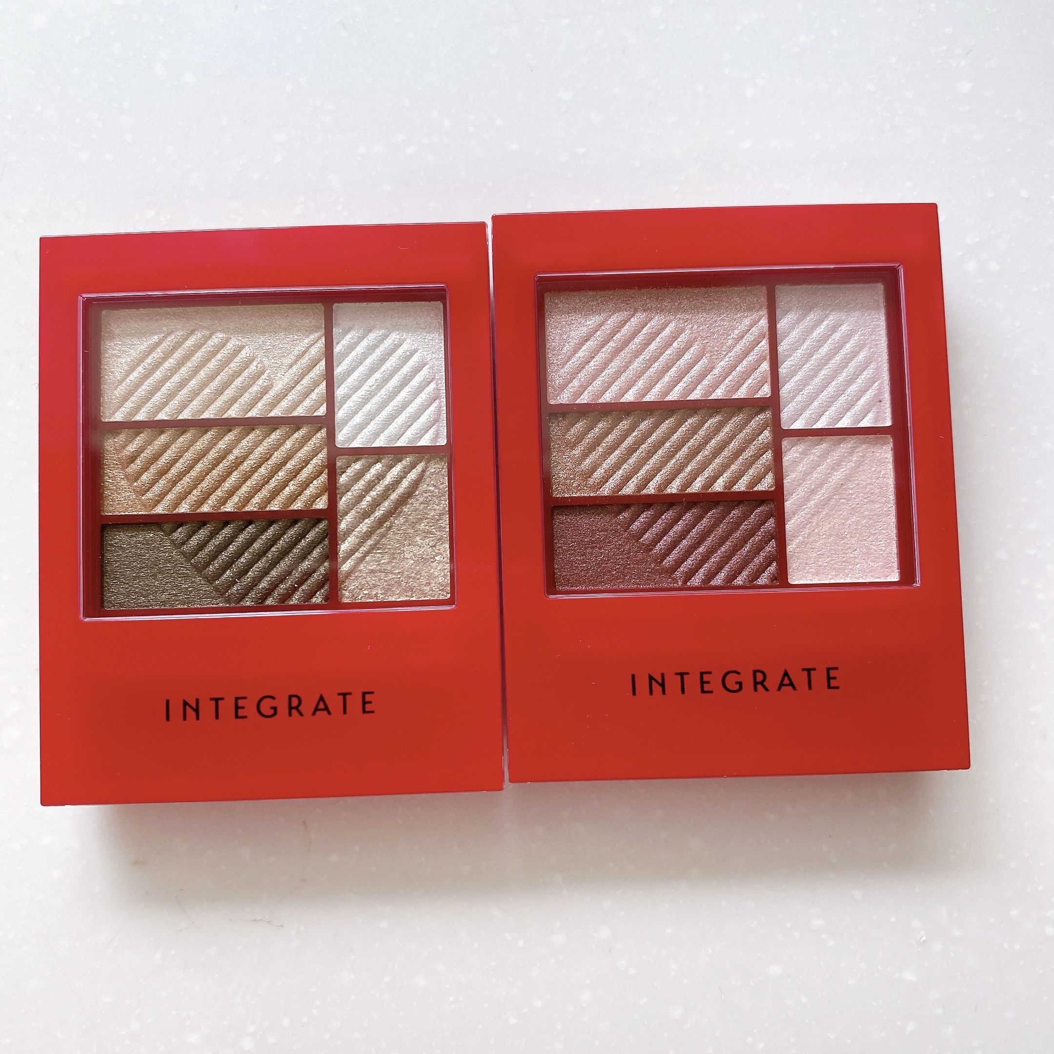 トリプルレシピアイズ/インテグレート/アイシャドウパレットを使ったクチコミ（1枚目）