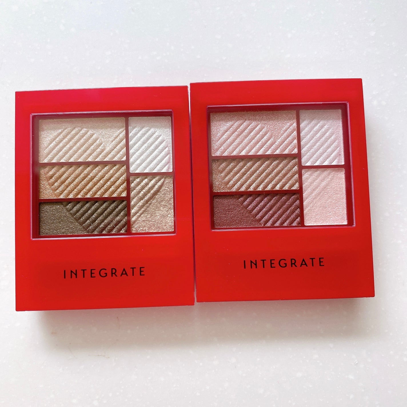 トリプルレシピアイズ/インテグレート/アイシャドウパレットを使ったクチコミ(1枚目)