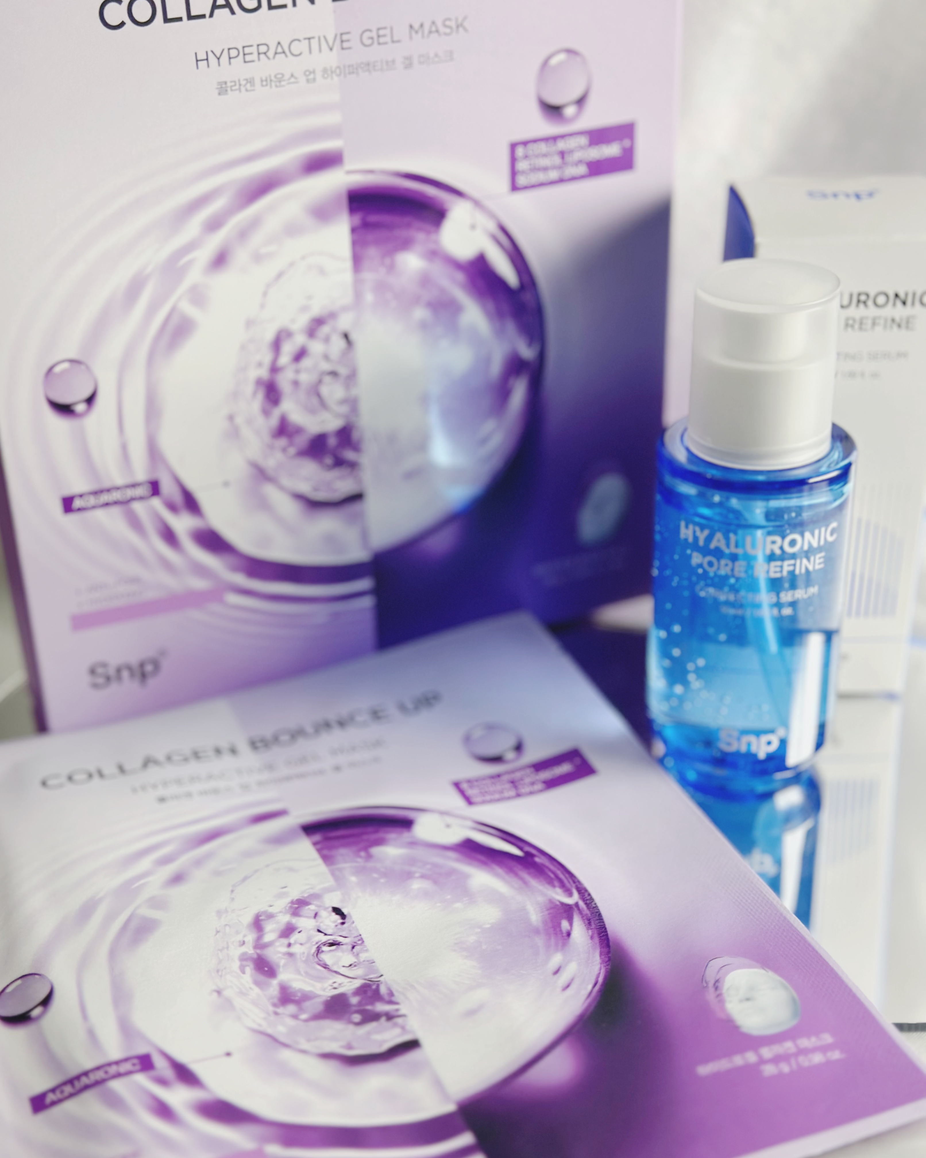 コラーゲンバウンスアップハイパーアクティブゲルマスク/SNP/シートマスク・パックを使ったクチコミ（2枚目）