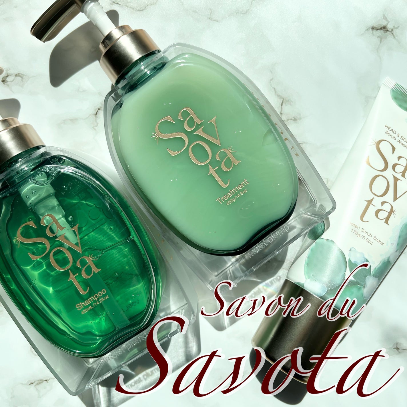 サボンドサボタ モイストプランプシャンプー/ヘアトリートメント/Savon du Savota/シャンプー・コンディショナーを使ったクチコミ(1枚目)