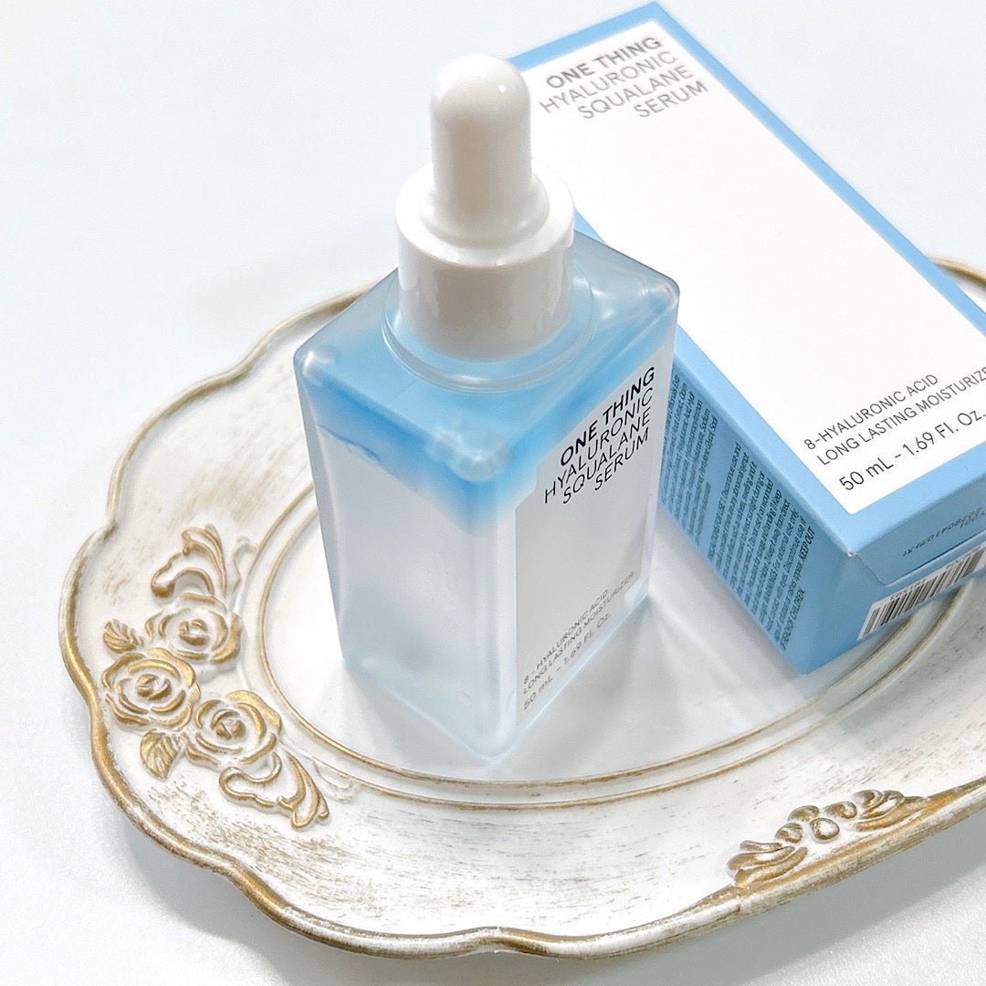 ヒアルロニックスクワランセラム/ONE THING/美容液を使ったクチコミ(2枚目)
