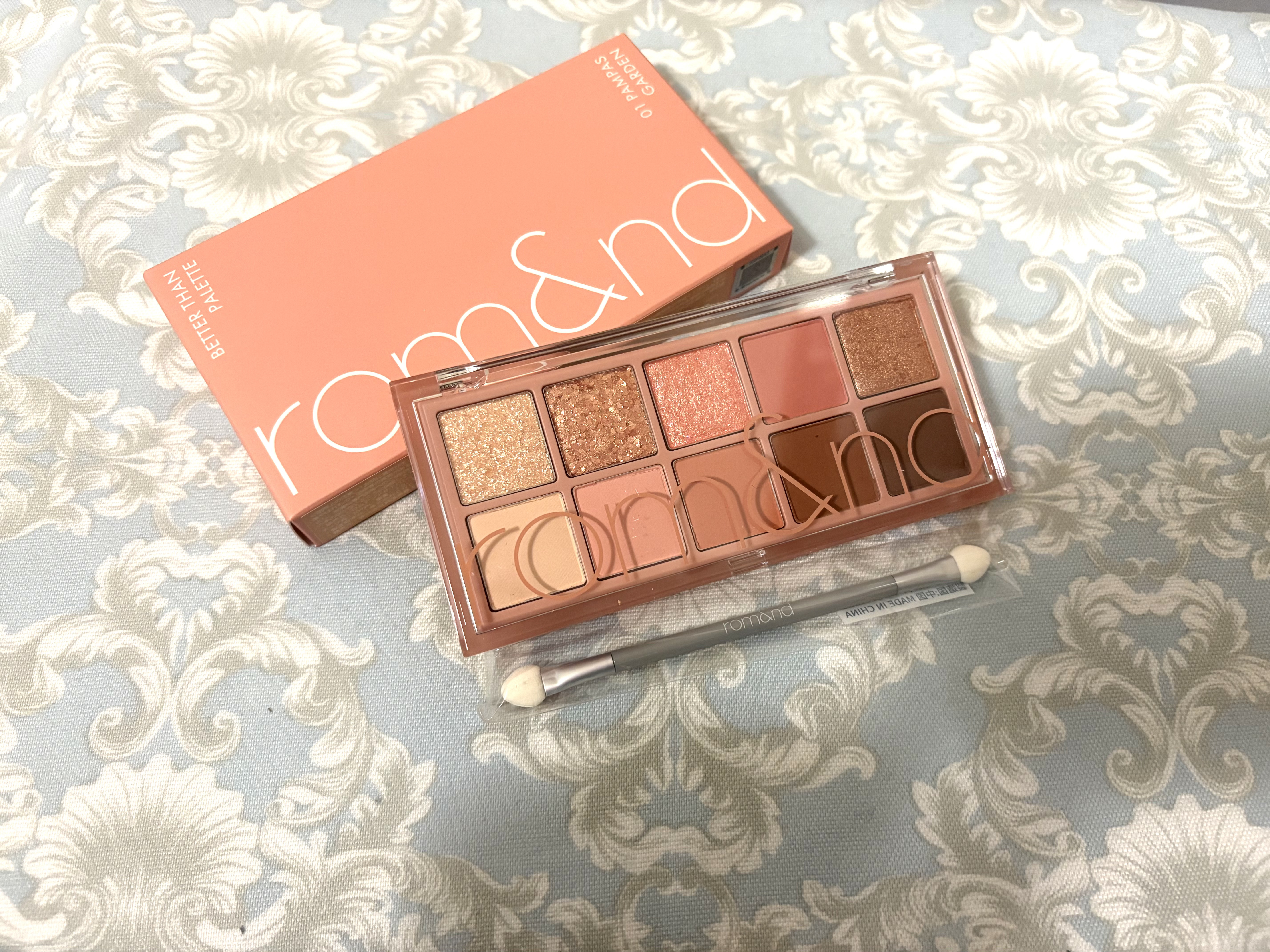 ベターザンパレット/rom&nd/アイシャドウパレットを使ったクチコミ（3枚目）