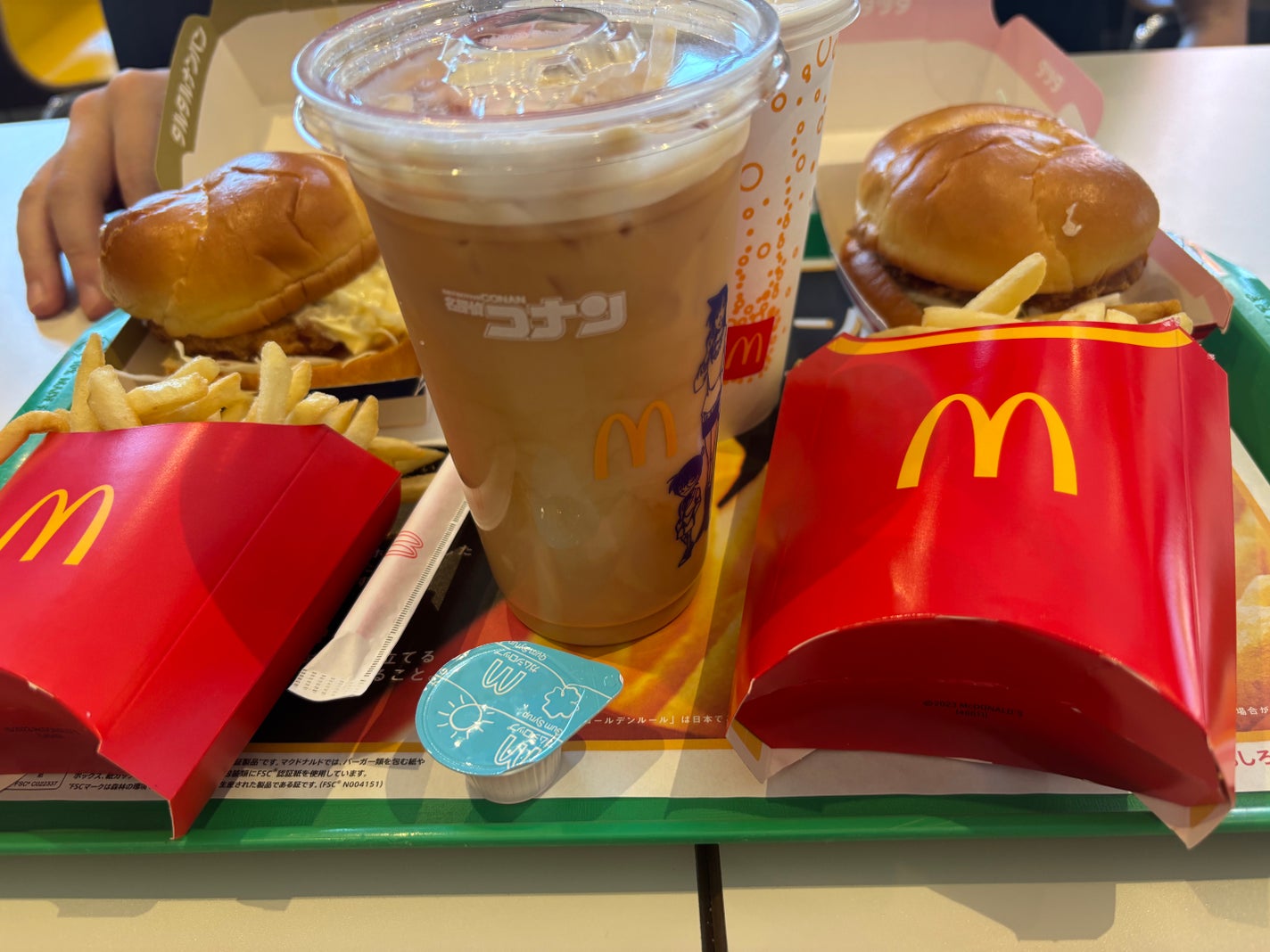 ぷぅぴぃ《紫コス部💜💗》 on LIPS 「マクドナルド✖️名探偵コナン👓🎀⌚🛹👟⚽①タルタル南蛮チキンタ..」(4枚目)