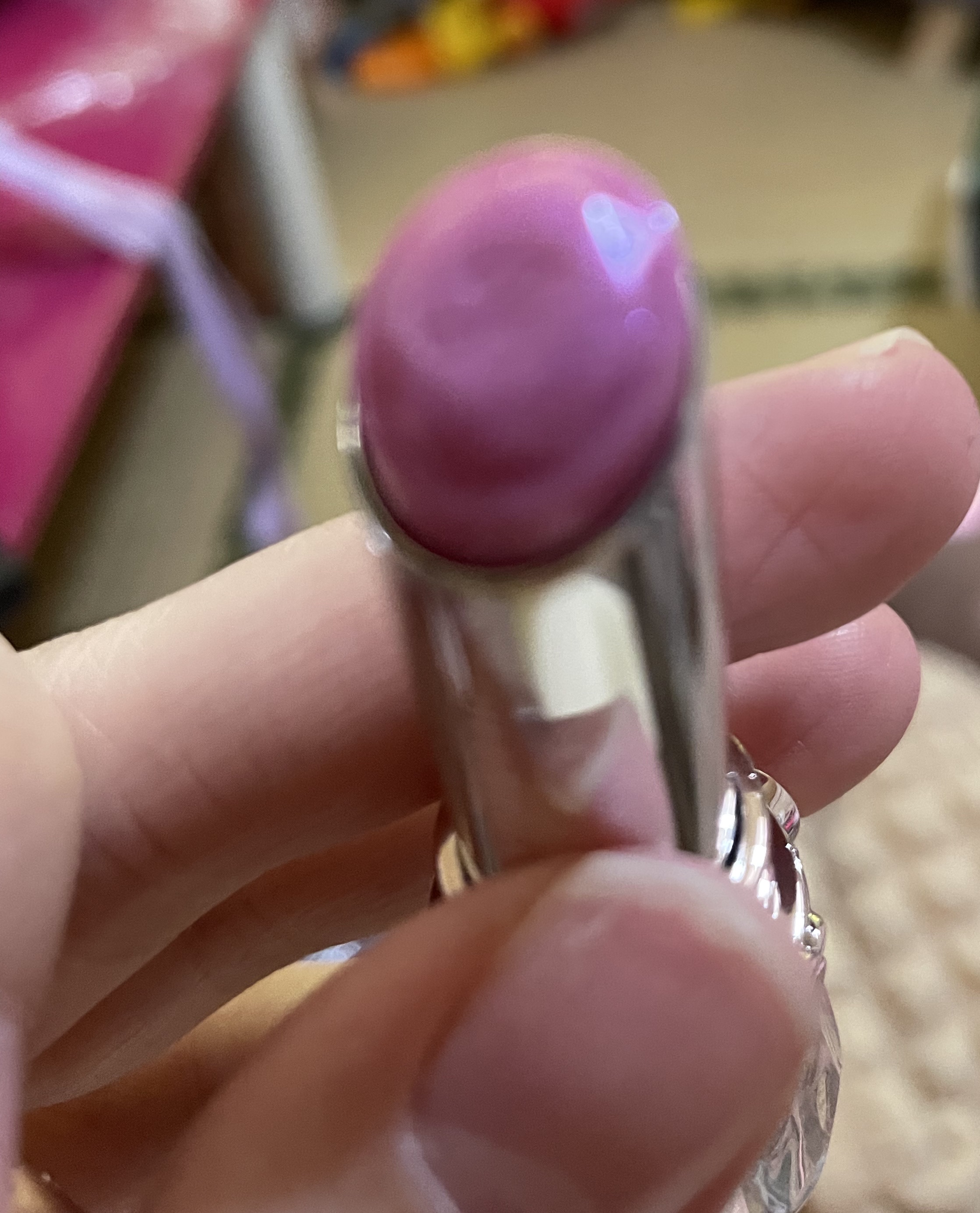 ジルスチュアート　リップブロッサム グロウ 103 berry yogurt<ギルティパフェタイム>(限定色)/JILL STUART/口紅を使ったクチコミ（2枚目）