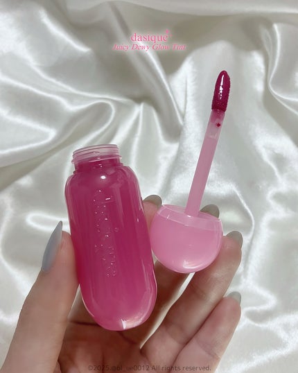 ジューシーデューイグロウティント/dasique/リップティントを使ったクチコミ(2枚目)