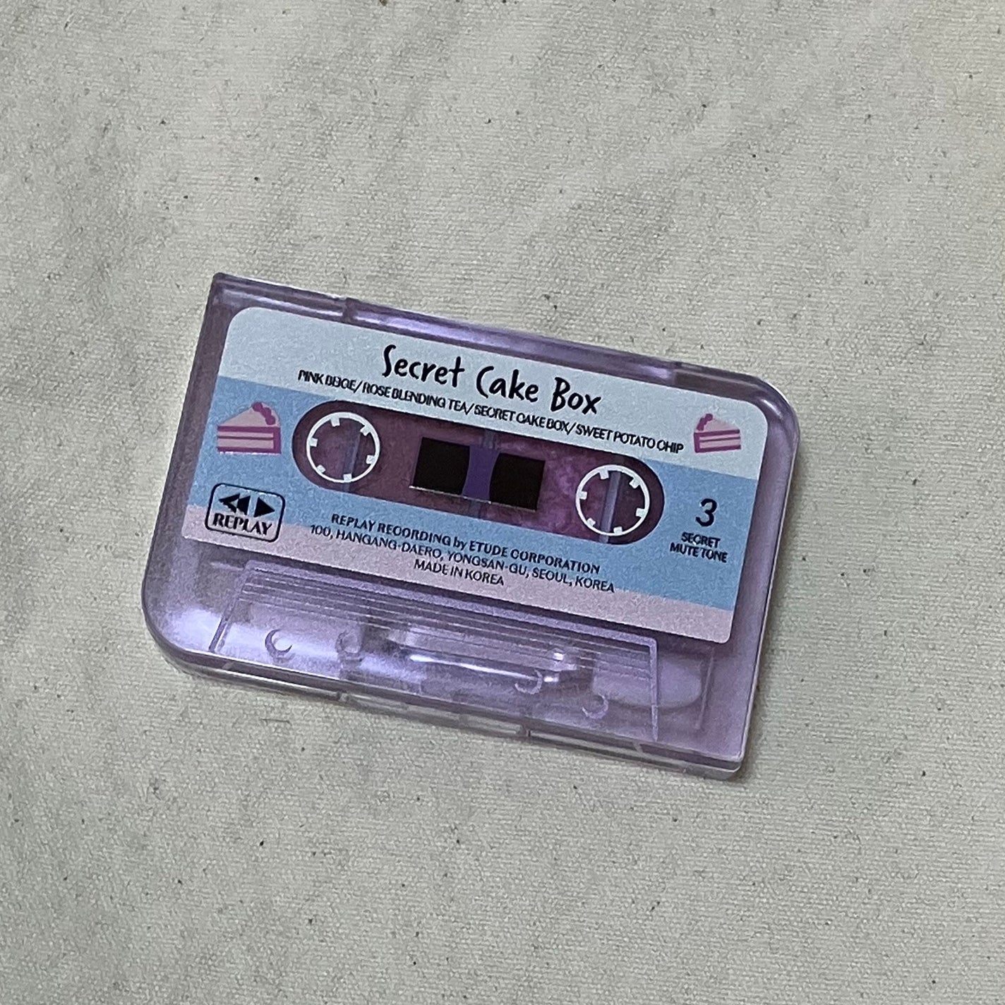 プレイカラーアイズミニ リプレイコレクション/ETUDE/アイシャドウパレットを使ったクチコミ(1枚目)