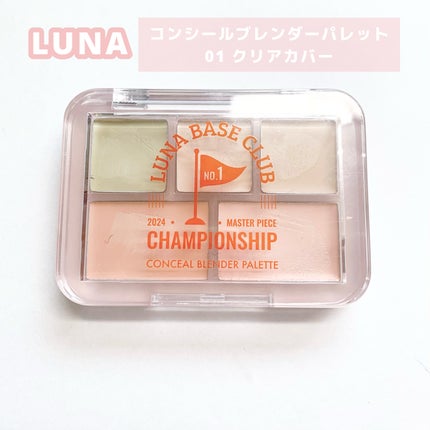 コンシールブレンダーパレット/LUNA/パレットコンシーラーを使ったクチコミ(2枚目)