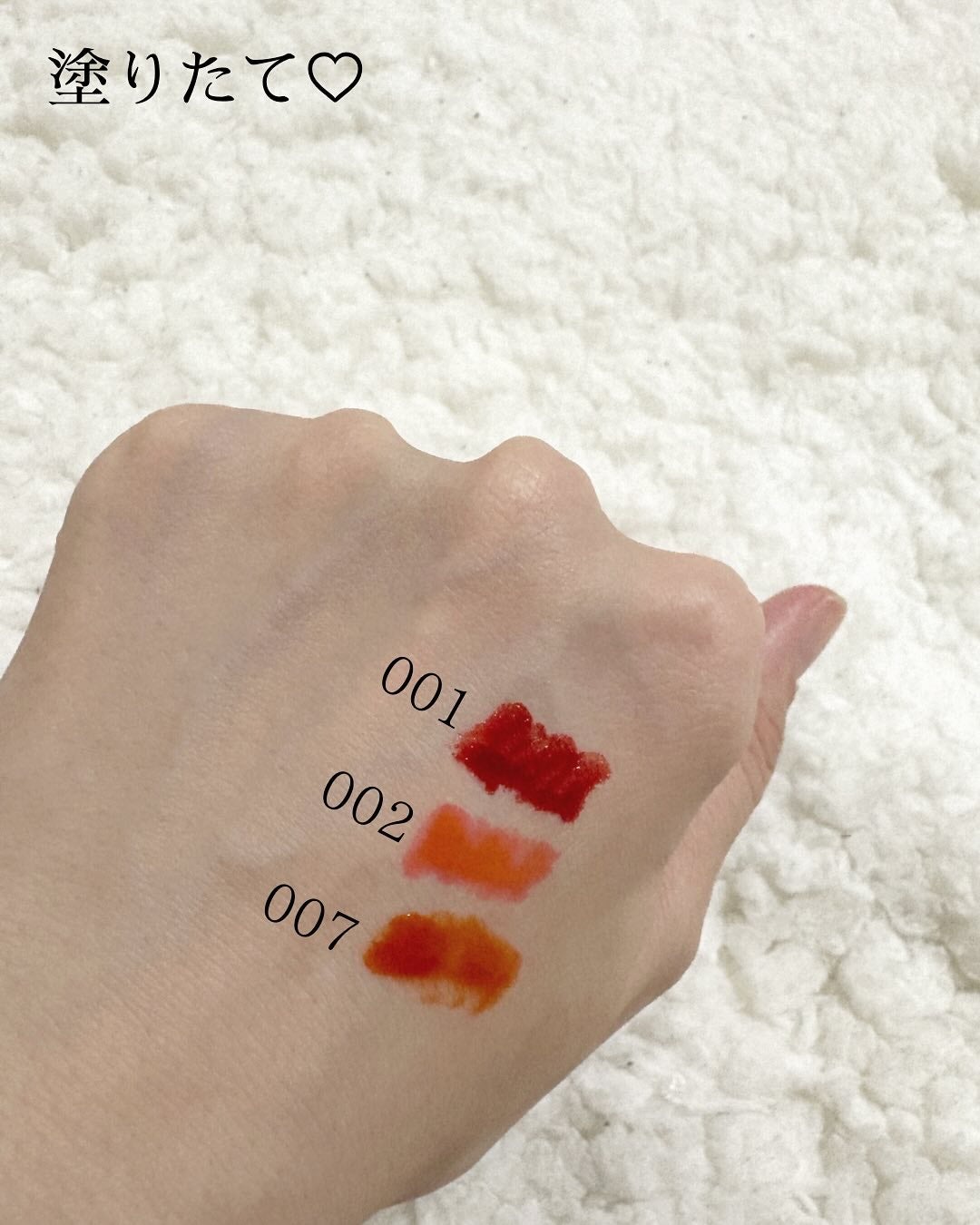 リップティーク/oiad/口紅を使ったクチコミ(3枚目)