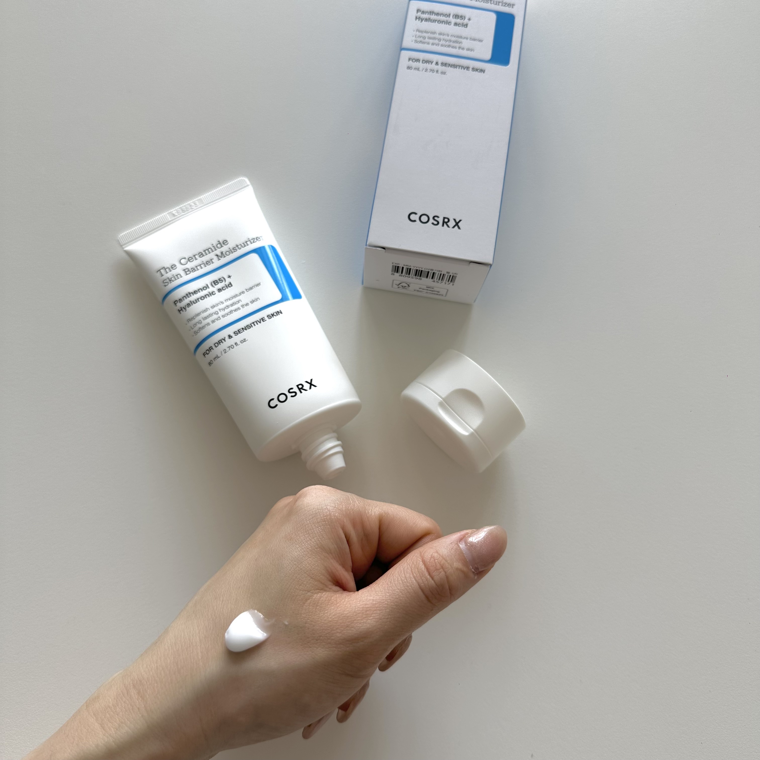 RXザ・セラミドスキンバリアモイスチャライザー/COSRX/フェイスクリームを使ったクチコミ（2枚目）