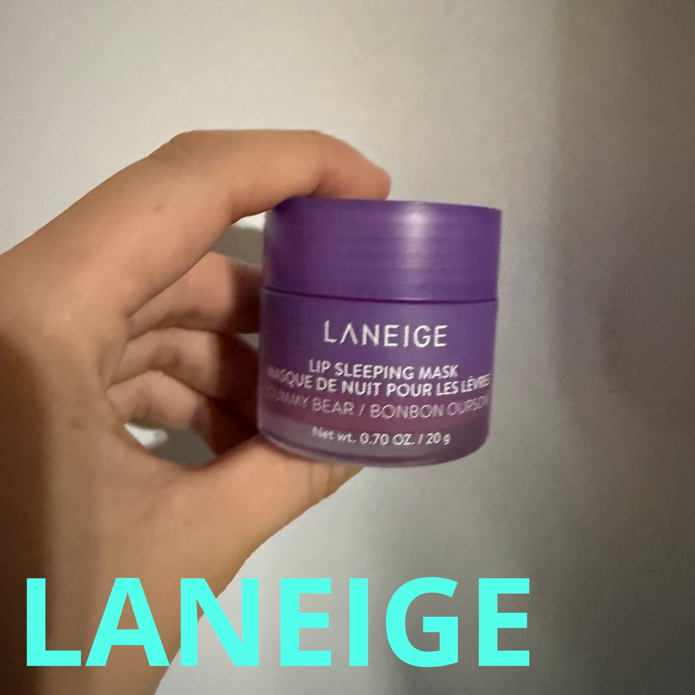 リップスリーピングマスク/LANEIGE/リップバームを使ったクチコミ(1枚目)