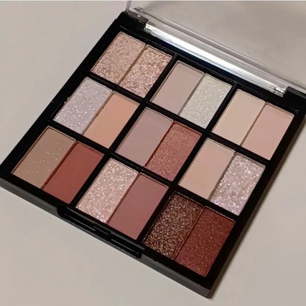 18カラーアイパレット/U R GLAM/アイシャドウパレットを使ったクチコミ(3枚目)