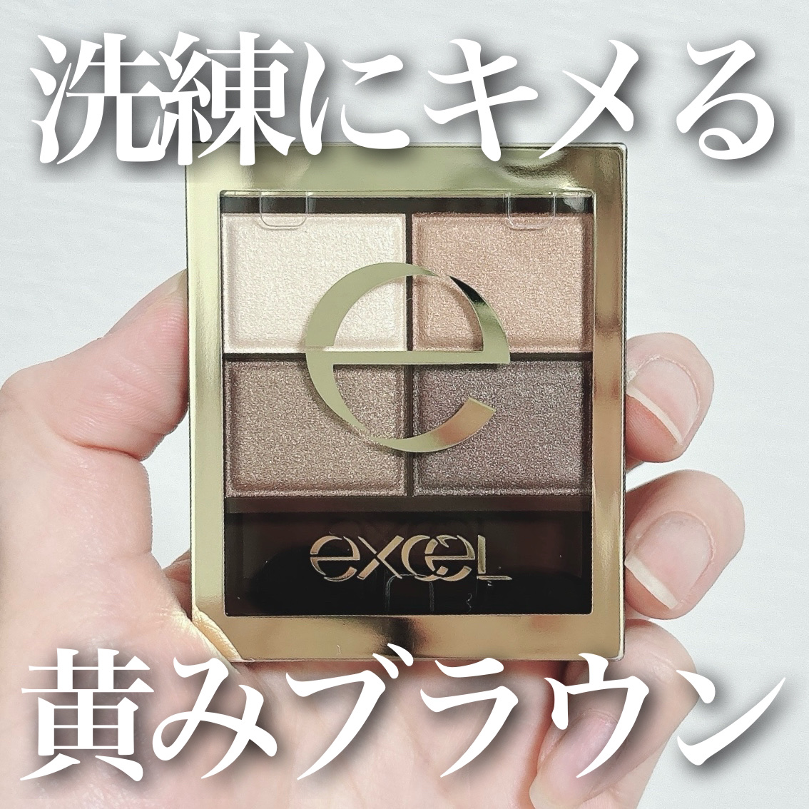スキニーリッチシャドウ/excel/アイシャドウパレットを使ったクチコミ（1枚目）
