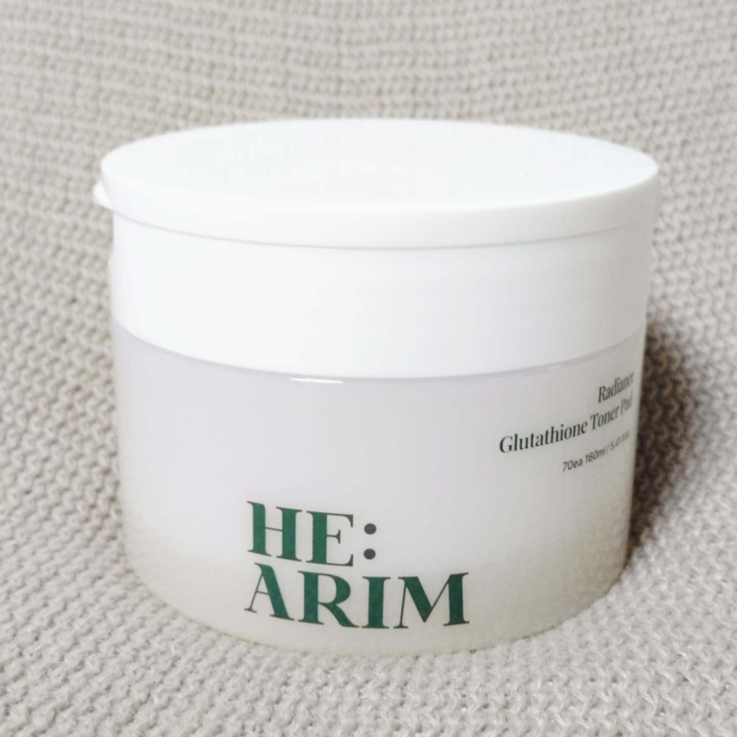 ヘアリムラディアンス グルタチオントナーパッド/HEARIM/トナーパッドを使ったクチコミ（1枚目）