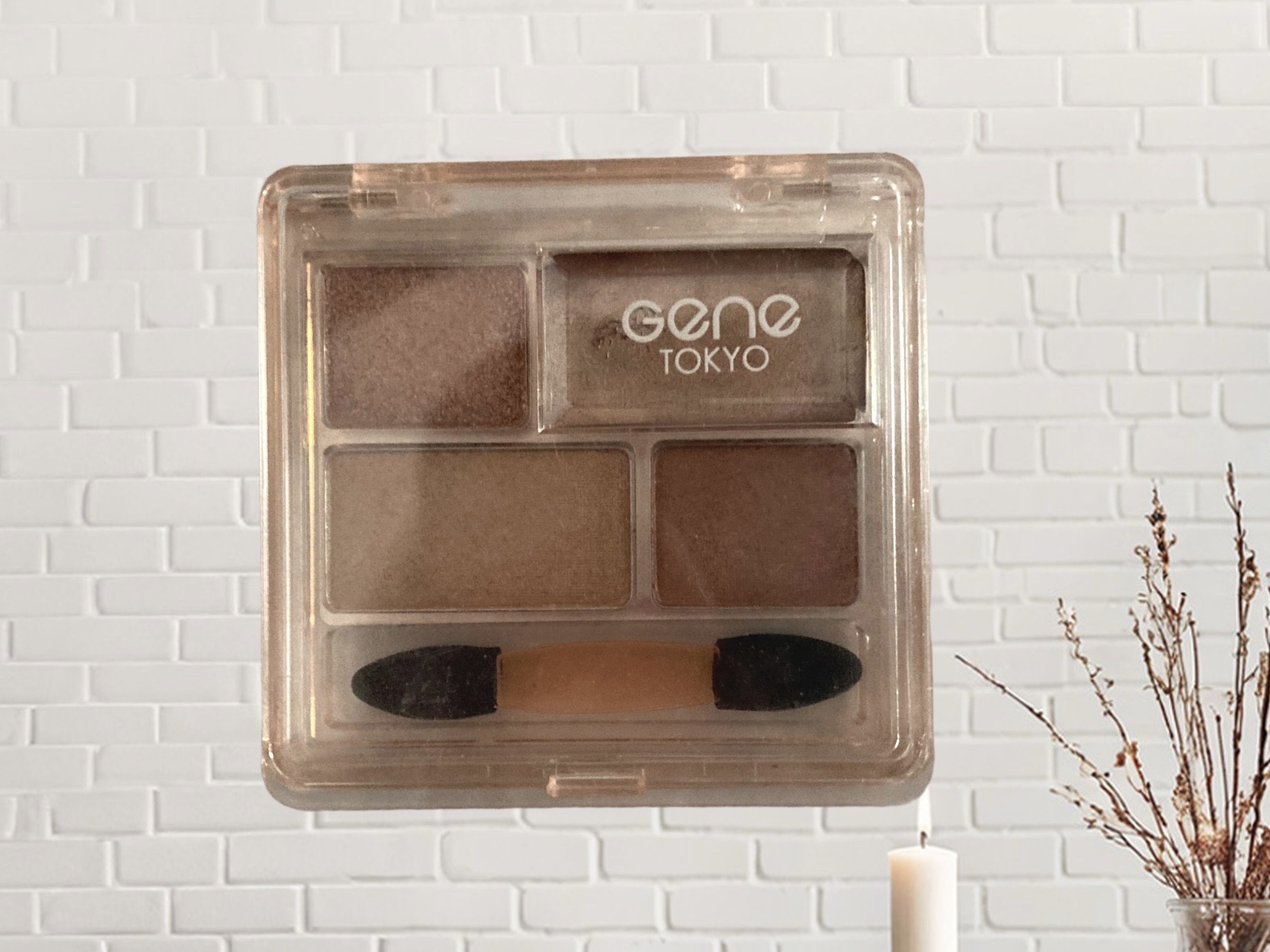 リラクシーアイシャドウ/GENE TOKYO/アイシャドウパレットを使ったクチコミ（1枚目）
