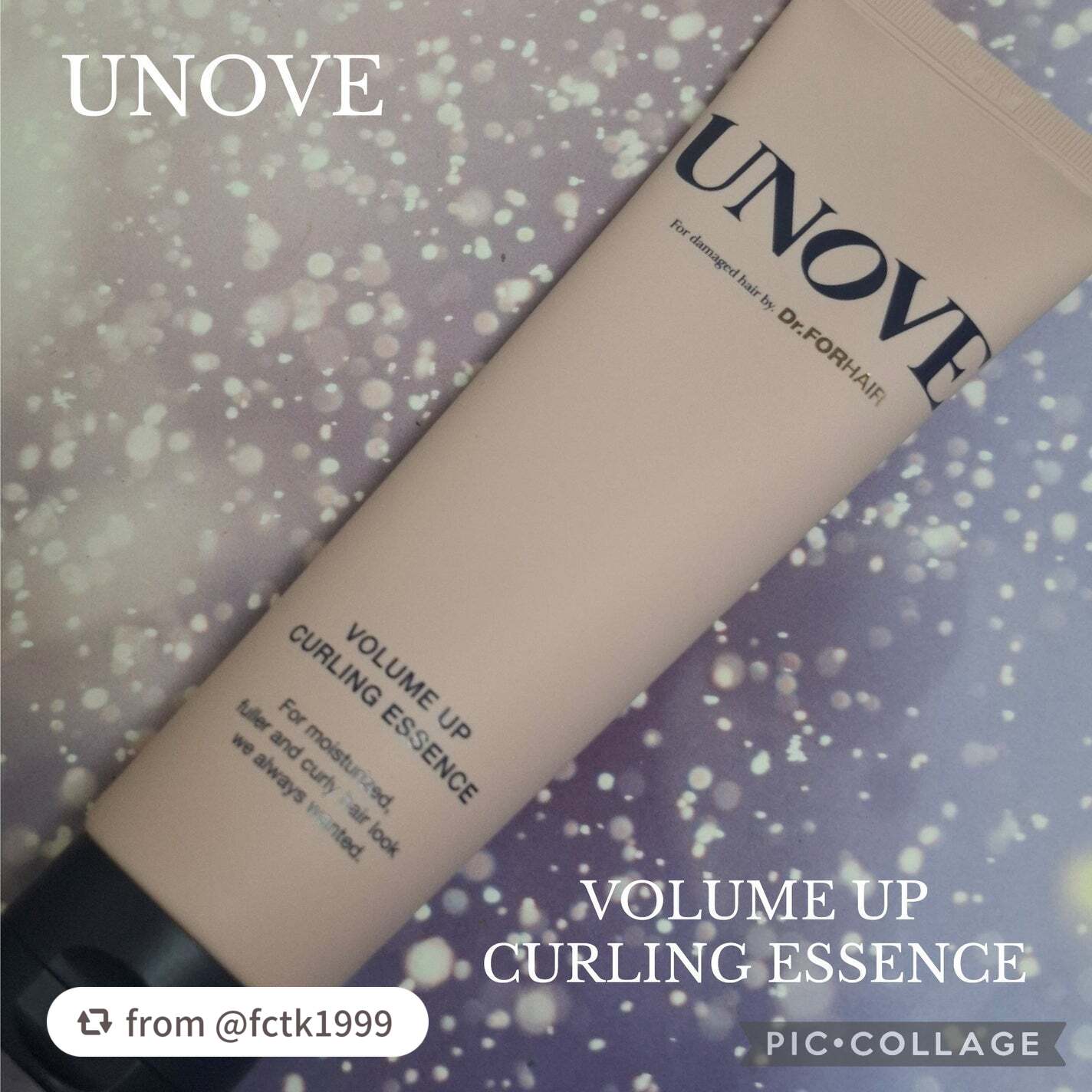 素敵なレビューありがとうございます💕

【fctk1999さんから引用】

“パサつかせたくないけど、ふんわりパーマ感を出したい😆

『UNOVE  VOLUME UP CURLING ESSENCE』✨️

【商品説明】
しっとりとハ