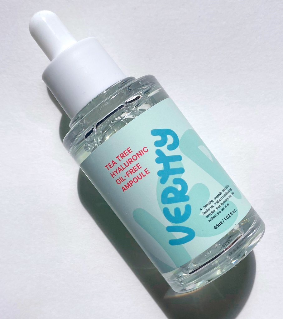 ティーツリーヒアルロン酸オイルフリーアンプル/Vertty/美容液を使ったクチコミ（1枚目）