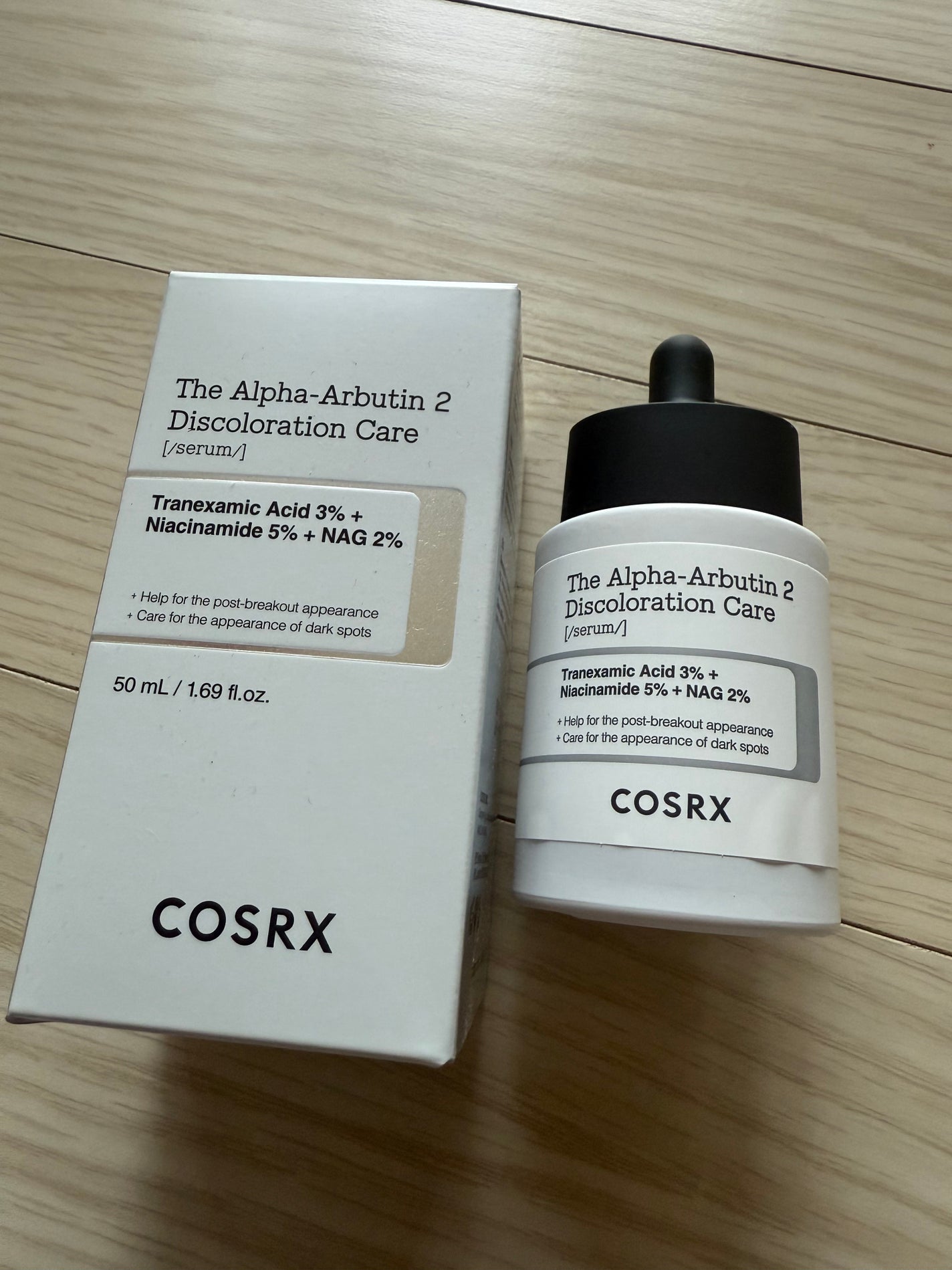 RXザ・アルファアルブチン2 ニキビ跡ケアセラム/COSRX/美容液を使ったクチコミ(1枚目)