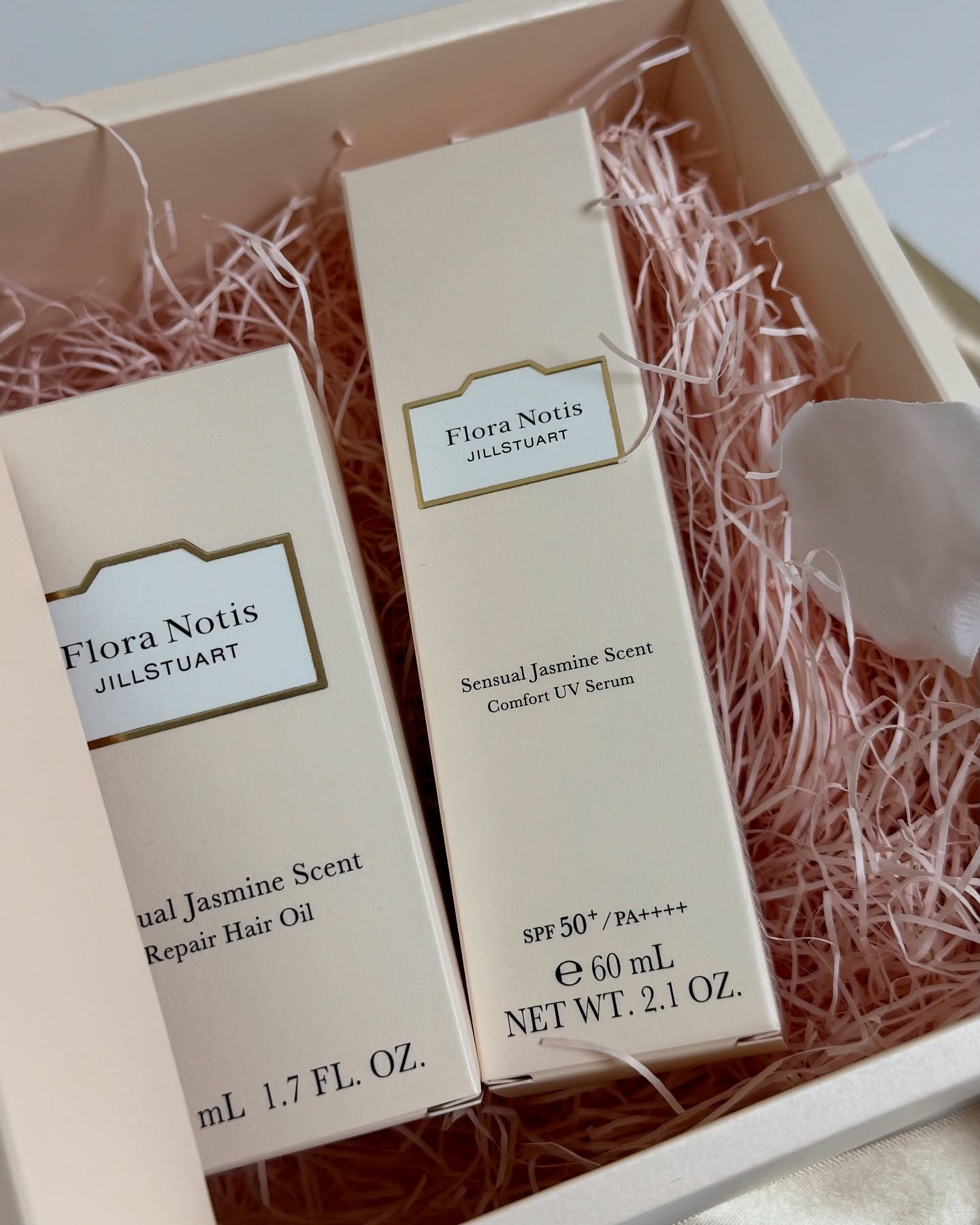 センシュアルジャスミン　リペアヘアオイル/Flora Notis JILL STUART/ヘアオイルを使ったクチコミ（1枚目）