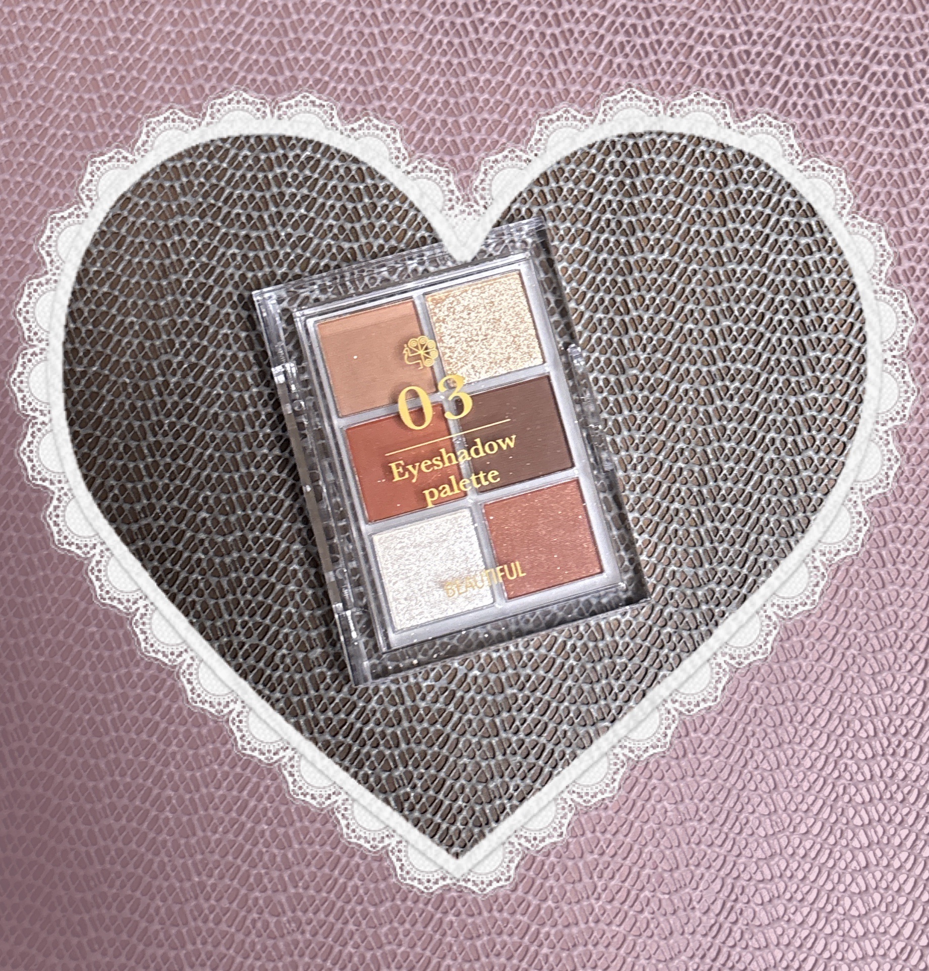 BEAUTIFUL DE6色アイシャドウパレット/ピコモンテ/アイシャドウパレットを使ったクチコミ（2枚目）