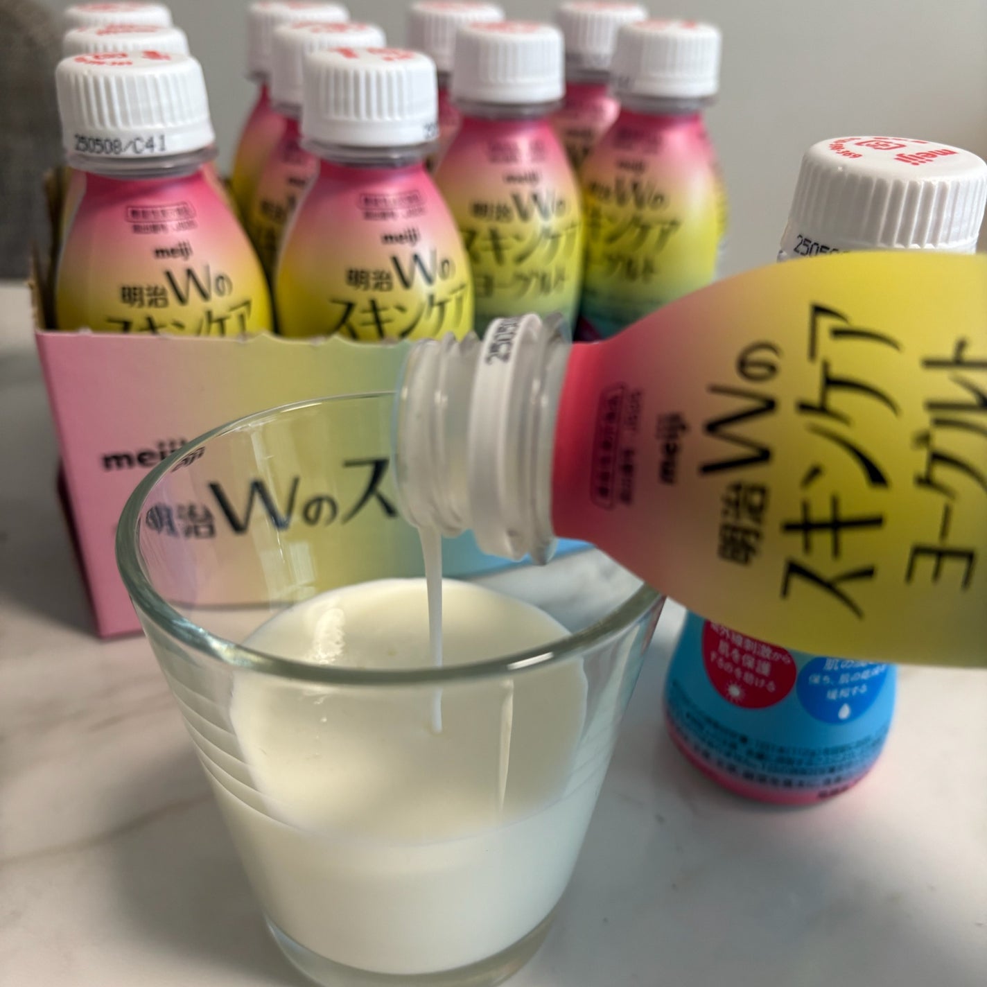 明治Wのスキンケアヨーグルト/明治/飲むヨーグルトを使ったクチコミ(3枚目)