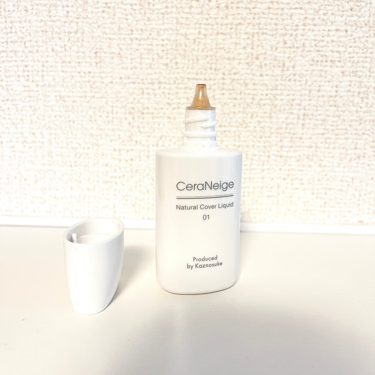 セラネージュ ナチュラルカバーリキッド/CeraLabo/リキッドファンデーションを使ったクチコミ(3枚目)