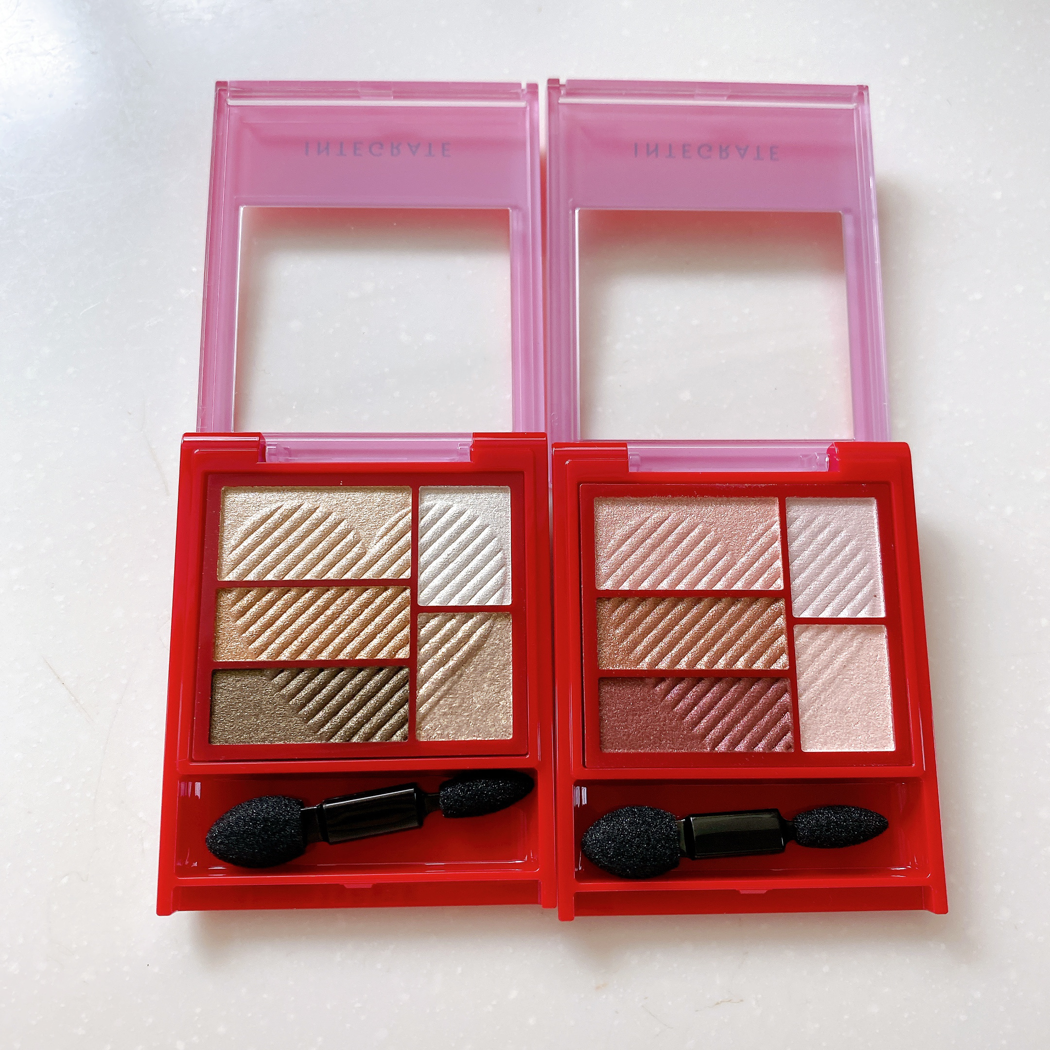 トリプルレシピアイズ/インテグレート/アイシャドウパレットを使ったクチコミ（2枚目）