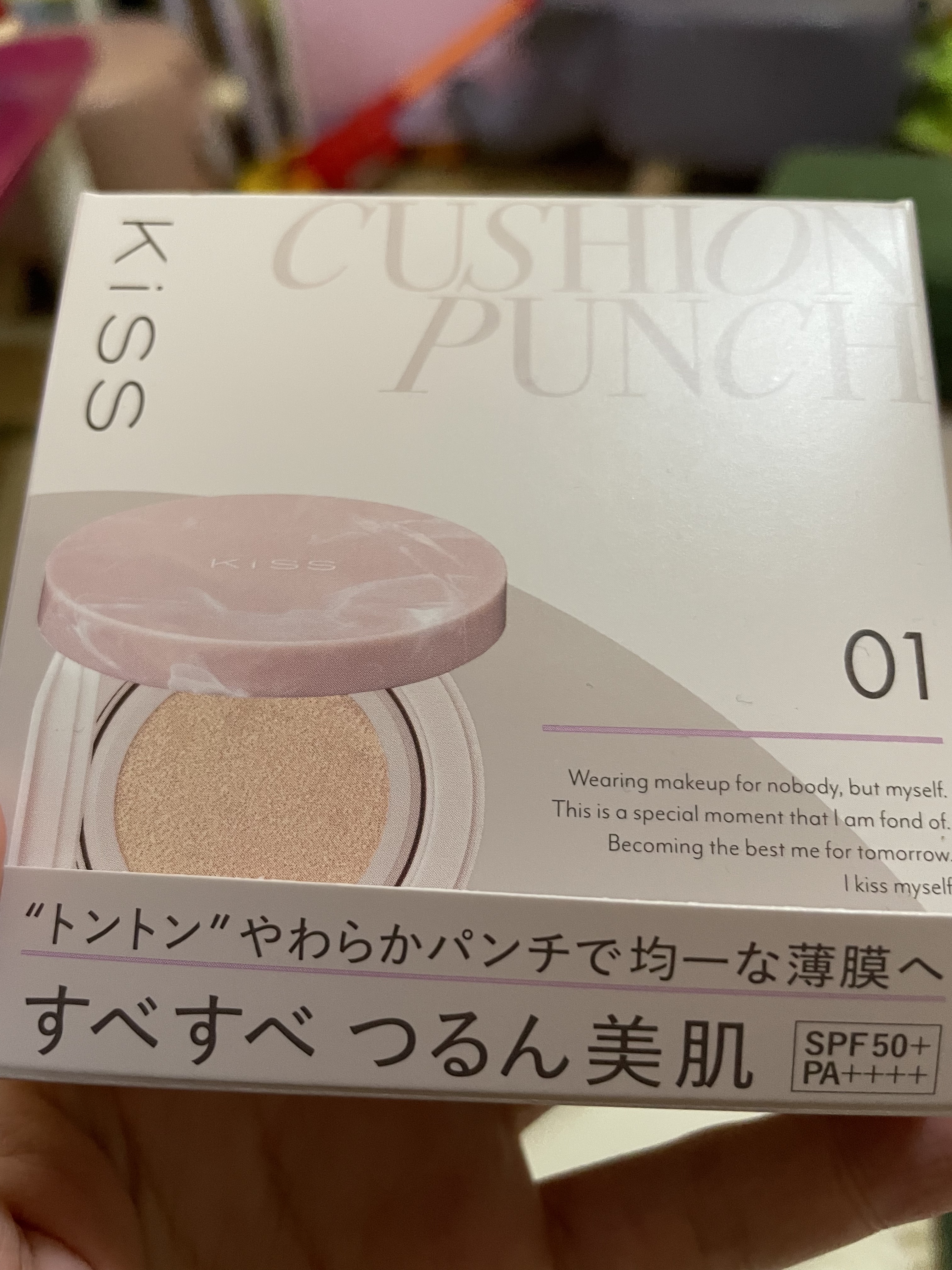 キス クッションパンチ/KiSS/クッションファンデーションを使ったクチコミ（1枚目）