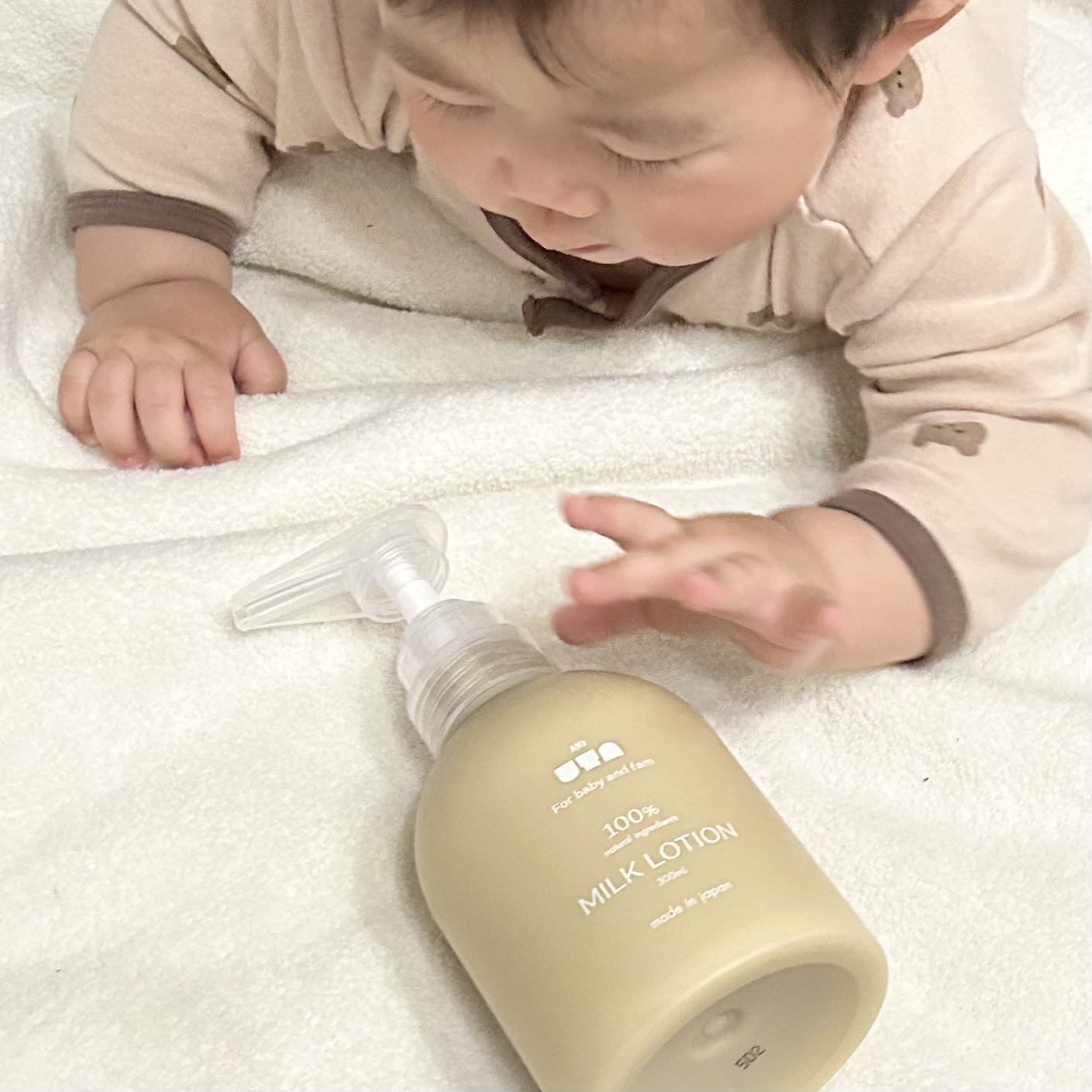 ミルクローション/＆UTA/ボディローションを使ったクチコミ（1枚目）