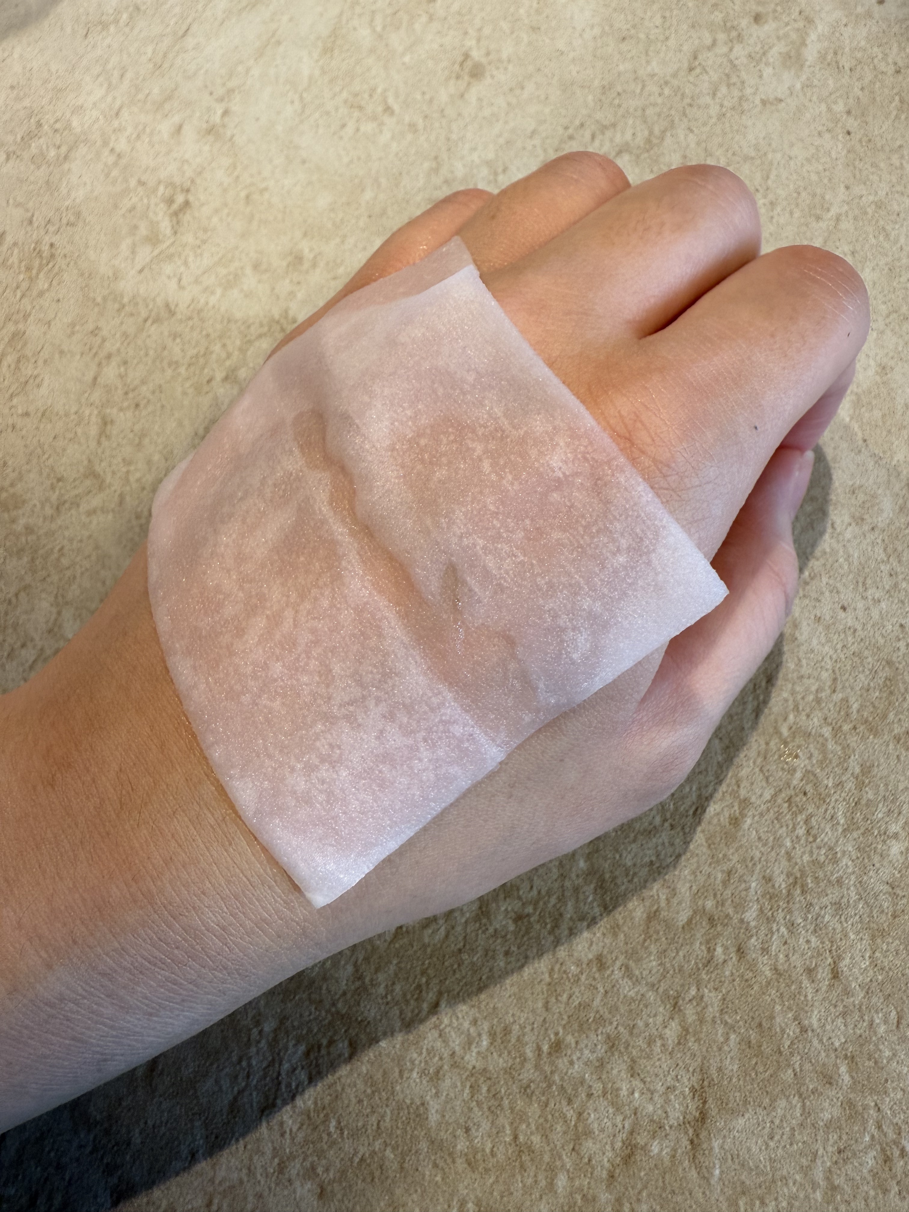 Calamee メイクキープスクエアパック/Calamee/シートマスク・パックを使ったクチコミ（2枚目）