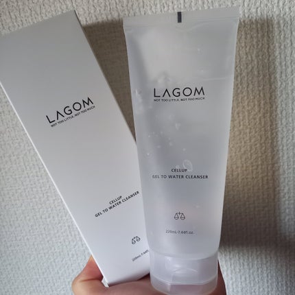 ラゴム ジェルトゥウォーター クレンザー(朝用洗顔)/LAGOM /その他洗顔料を使ったクチコミ(1枚目)