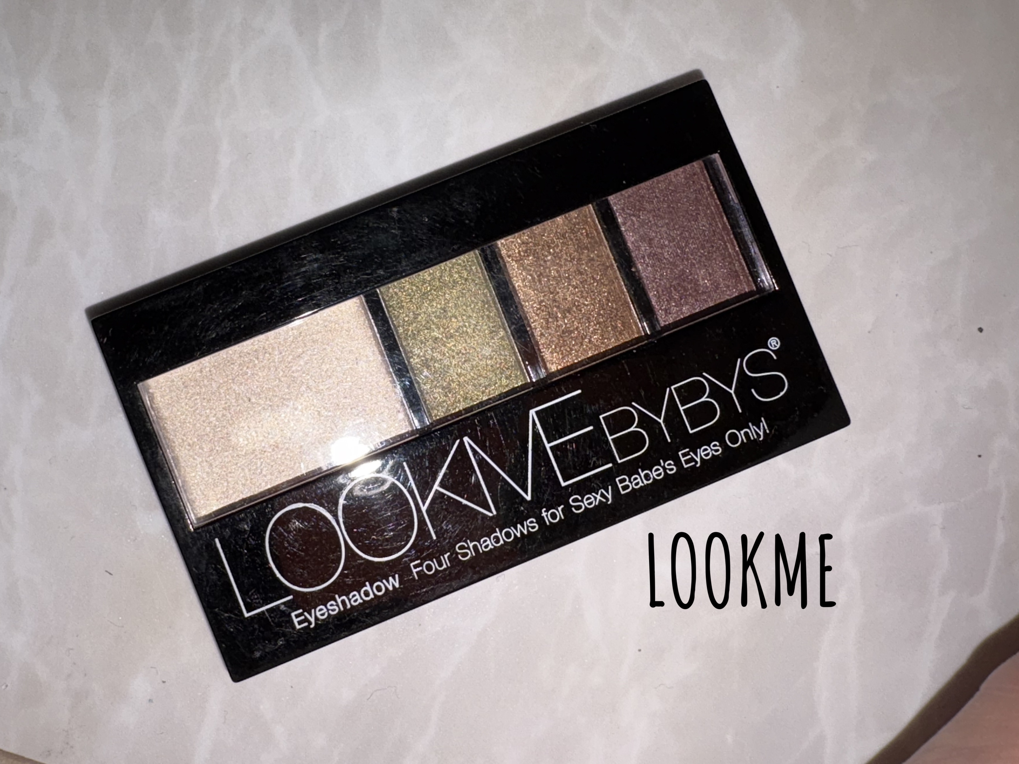 ジュエルグロスアイシャドウ/LOOK ME/アイシャドウパレットを使ったクチコミ（1枚目）