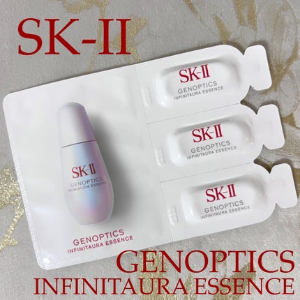 SK-II ジェノプティクス インフィニットオーラ エッセンス〈医薬部外品〉 /SK-II/美容液を使ったクチコミ(1枚目)