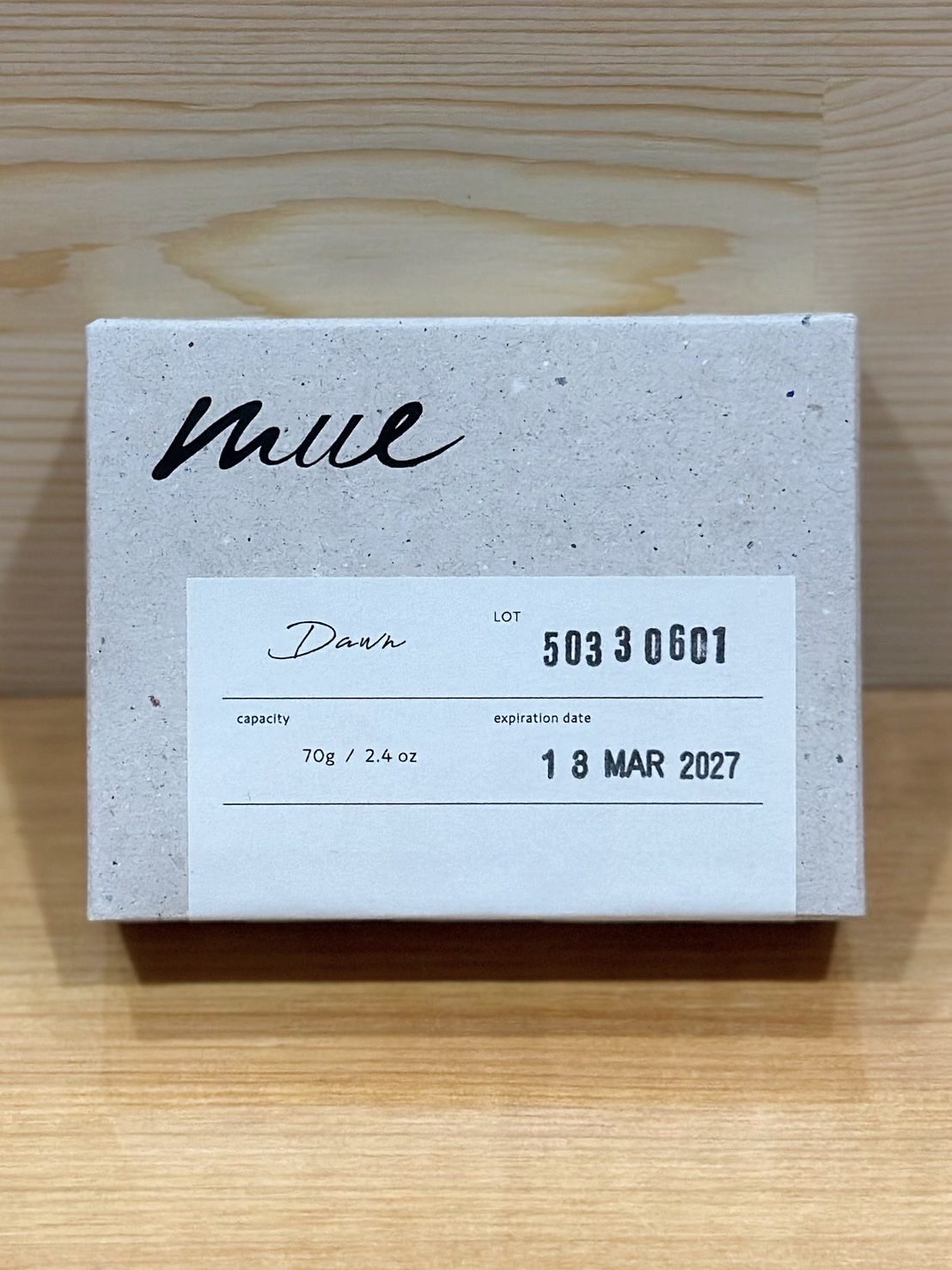 mue mue soapのクチコミ「【朝、肌と心を目覚めさせる石鹸】

朝の洗顔、なんとなく億劫だった私が出会ったのが
この「da.....」（2枚目）